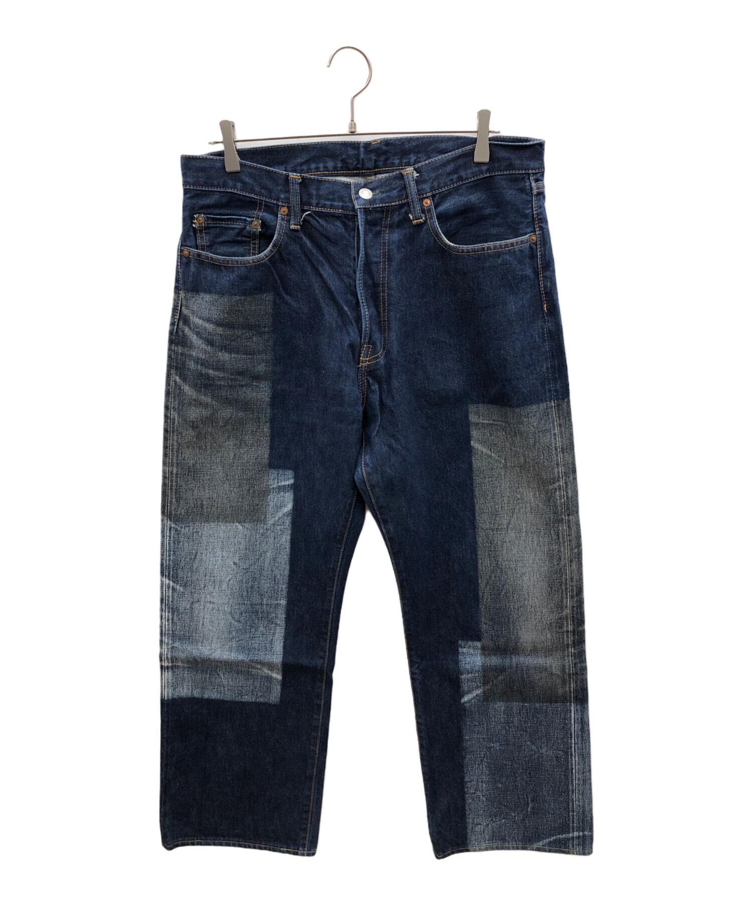 中古・古着通販】Y's (ワイズ) デニムパンツ ネイビー サイズ:3 中古・古着通販】Y's (ワイズ) デニムパンツ ネイビー サイズ:3