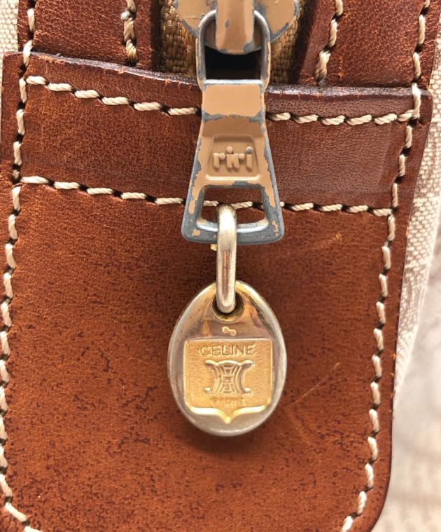 お値下げ中！！OLD CELINEボストンバッグ ブラウン/ベージュ 限定値下げ！セリーヌ ボストンバッグ お値下げ中！！OLD CELINE