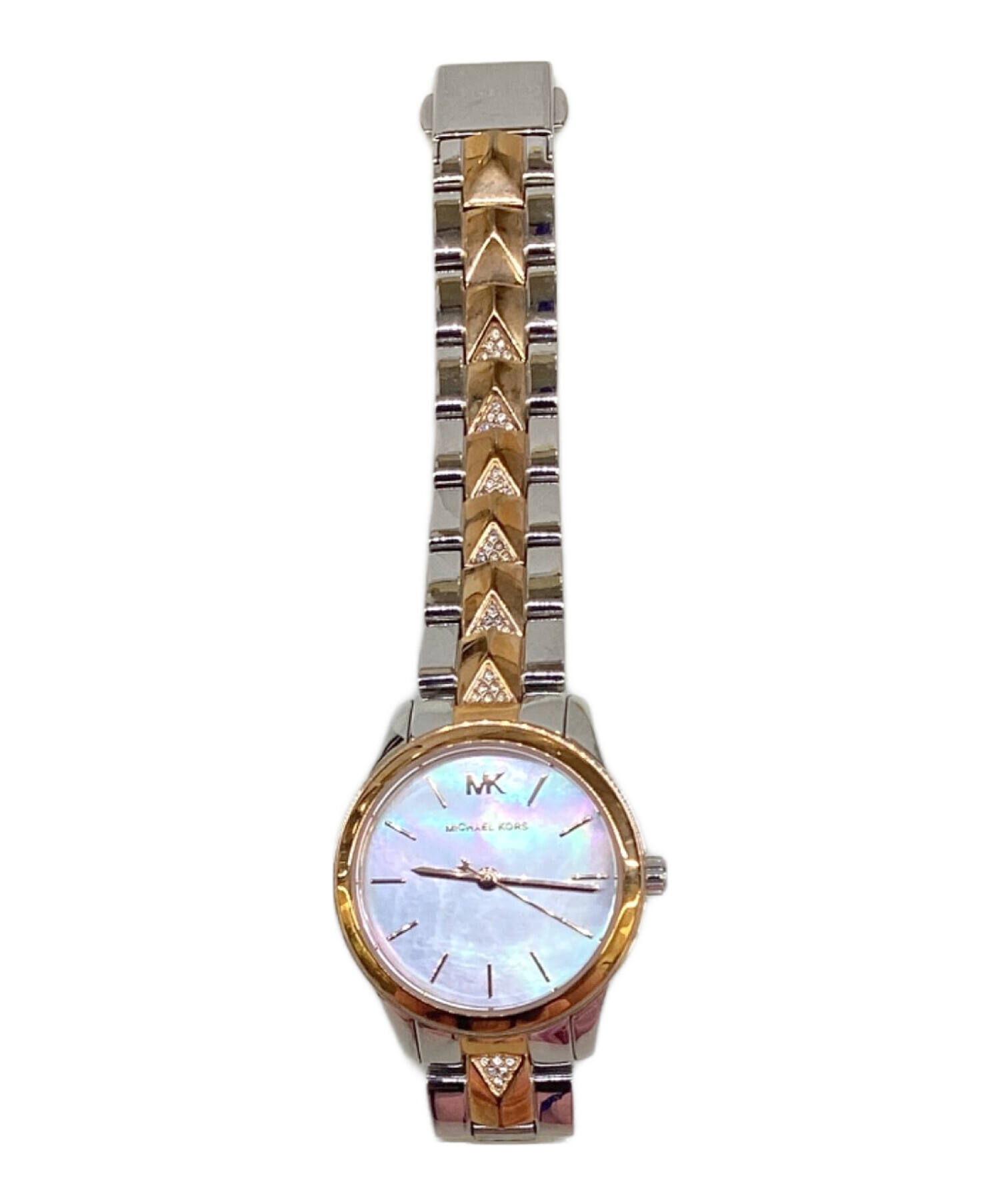 中古・古着通販】MICHAEL KORS (マイケル・コース) 腕時計 ホワイト
