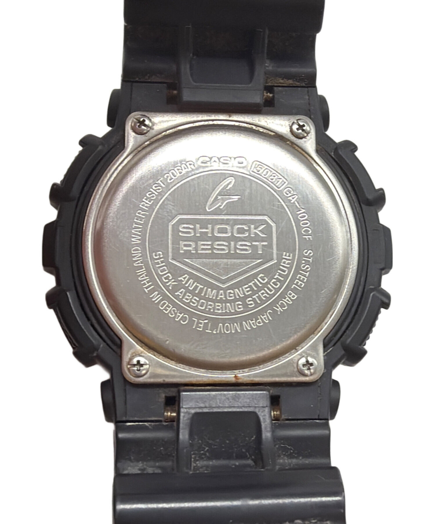 中古・古着通販】CASIO (カシオ) G-SHOCK GA-100CF-1A9JF｜ブランド