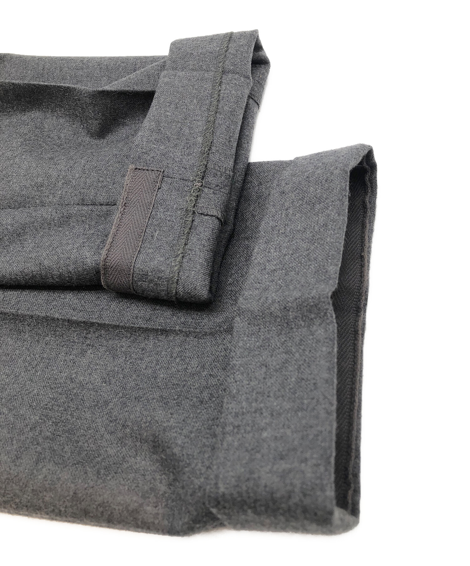 中古・古着通販】INCOTEX (インコテックス) ウールパンツ グレー