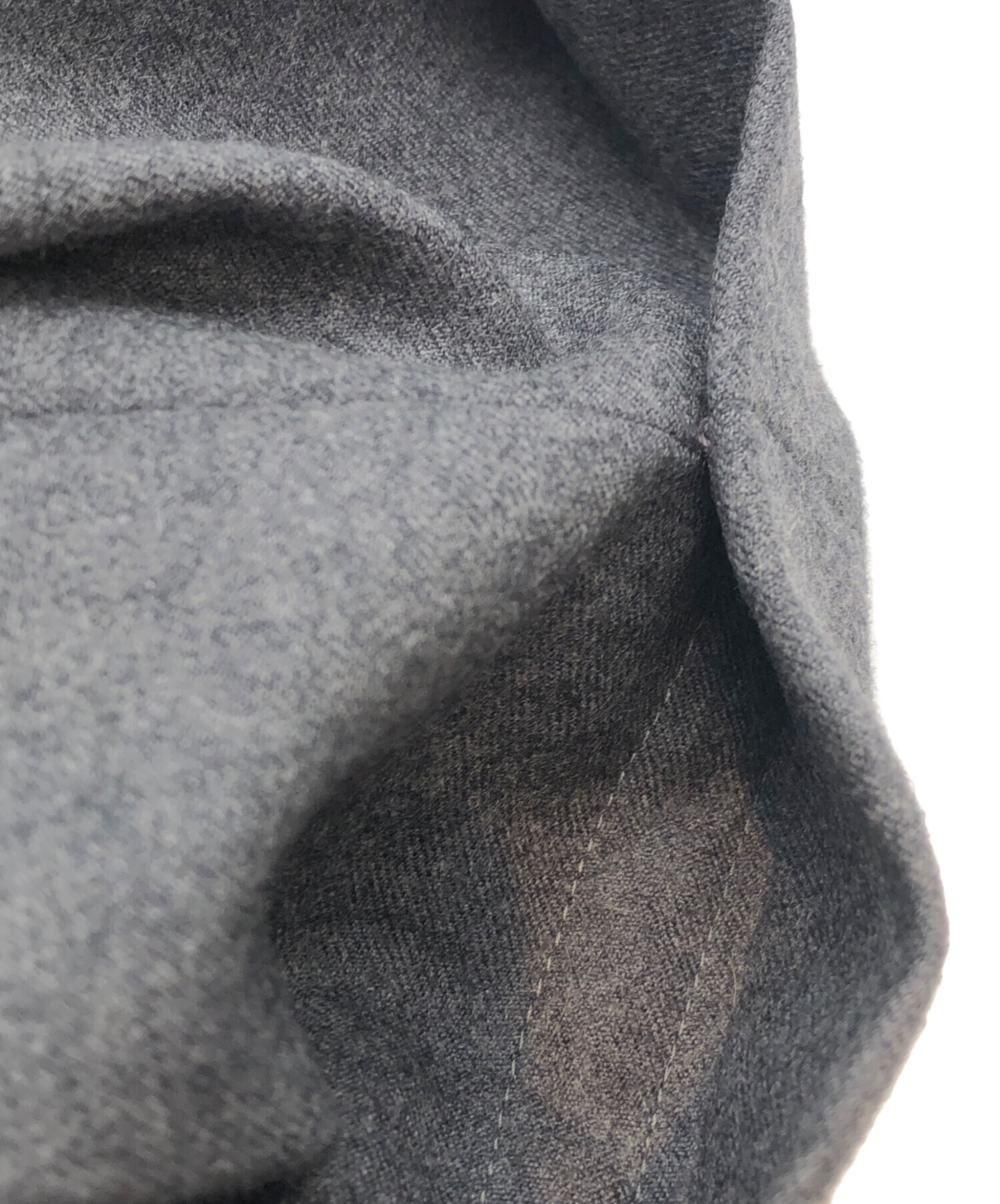 中古・古着通販】INCOTEX (インコテックス) ウールパンツ グレー