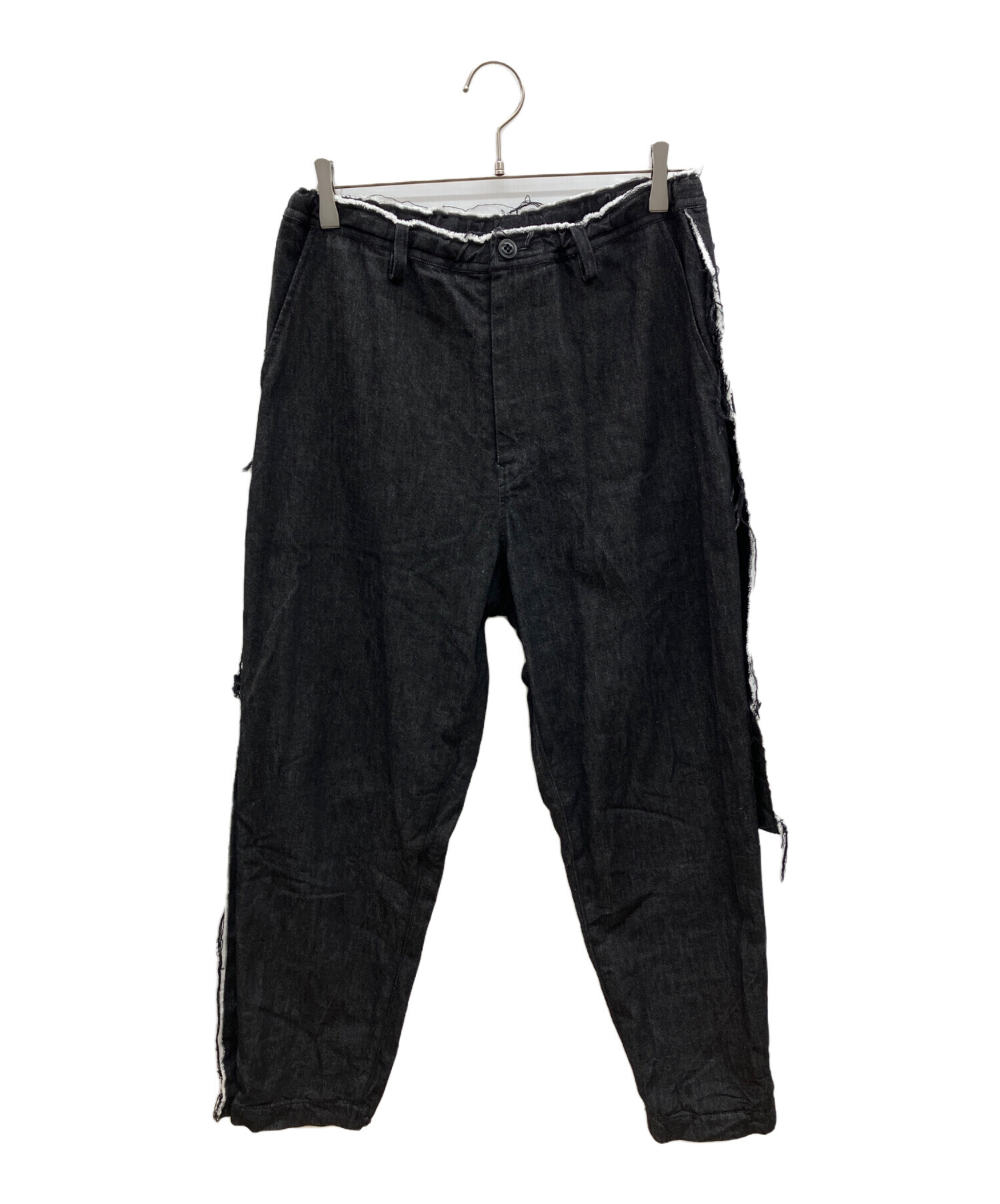 中古・古着通販】Y's (ワイズ) デニムパンツ ブラック サイズ:2