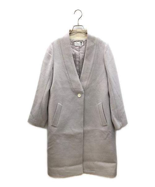 中古・古着通販】soeur7 (スール) ウールコート グレー サイズ:9号