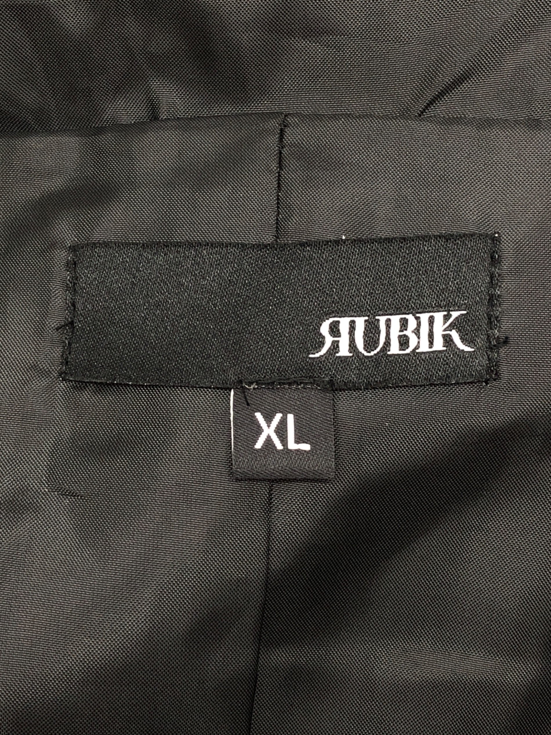 中古・古着通販】RUBIK (ルービック) レザージャケット ブラック 