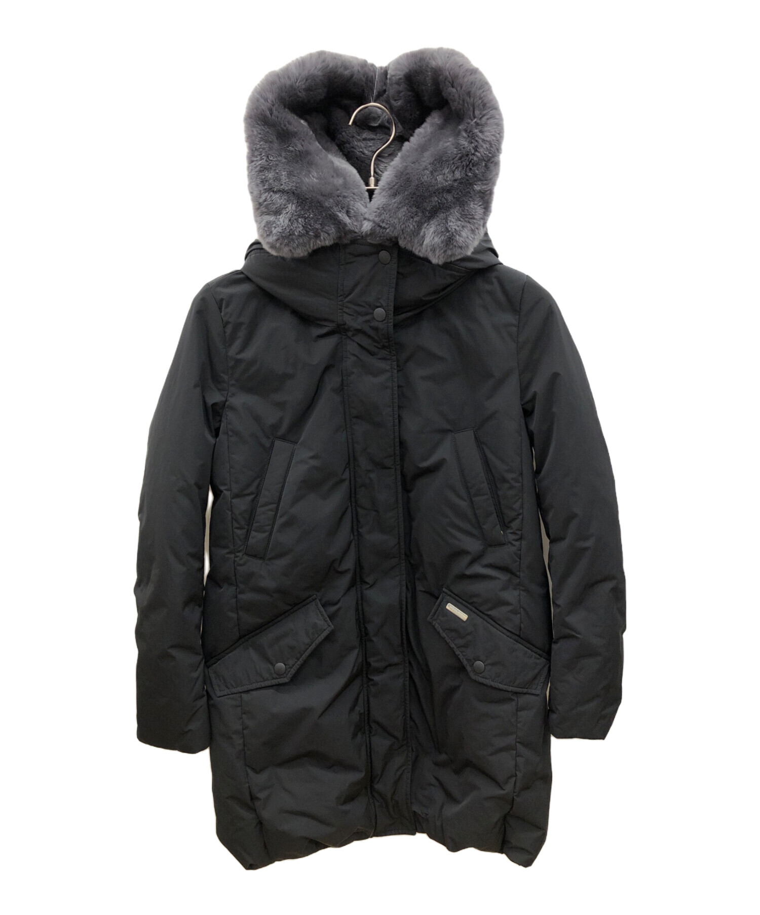 中古・古着通販】WOOLRICH (ウールリッチ) ダウンコート ブラック 