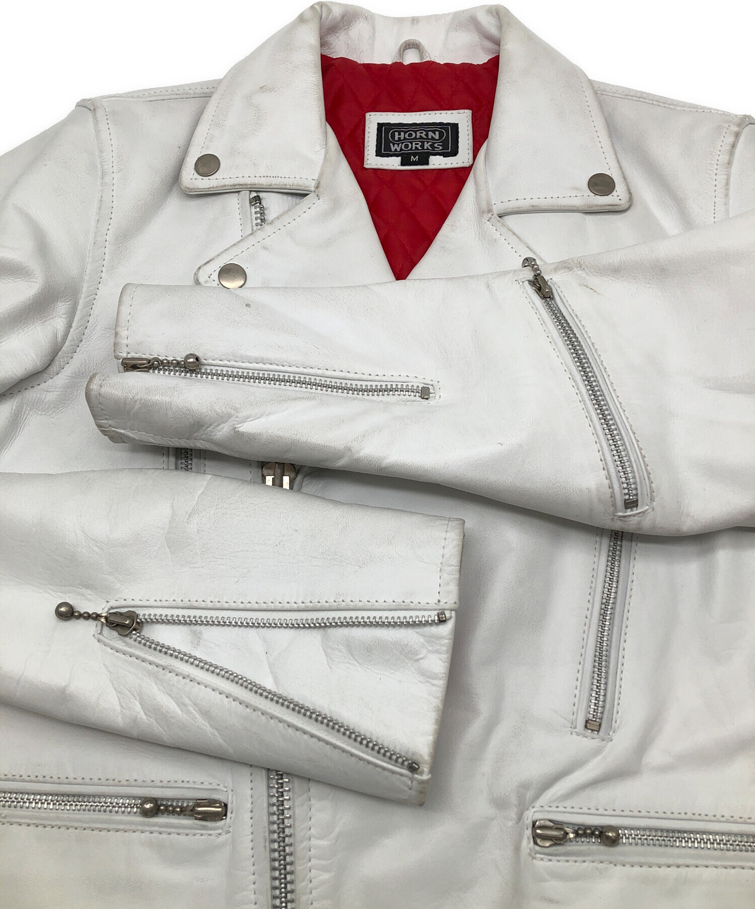 中古・古着通販】HORN WORKS (ホーンワークス) ダブルライダース