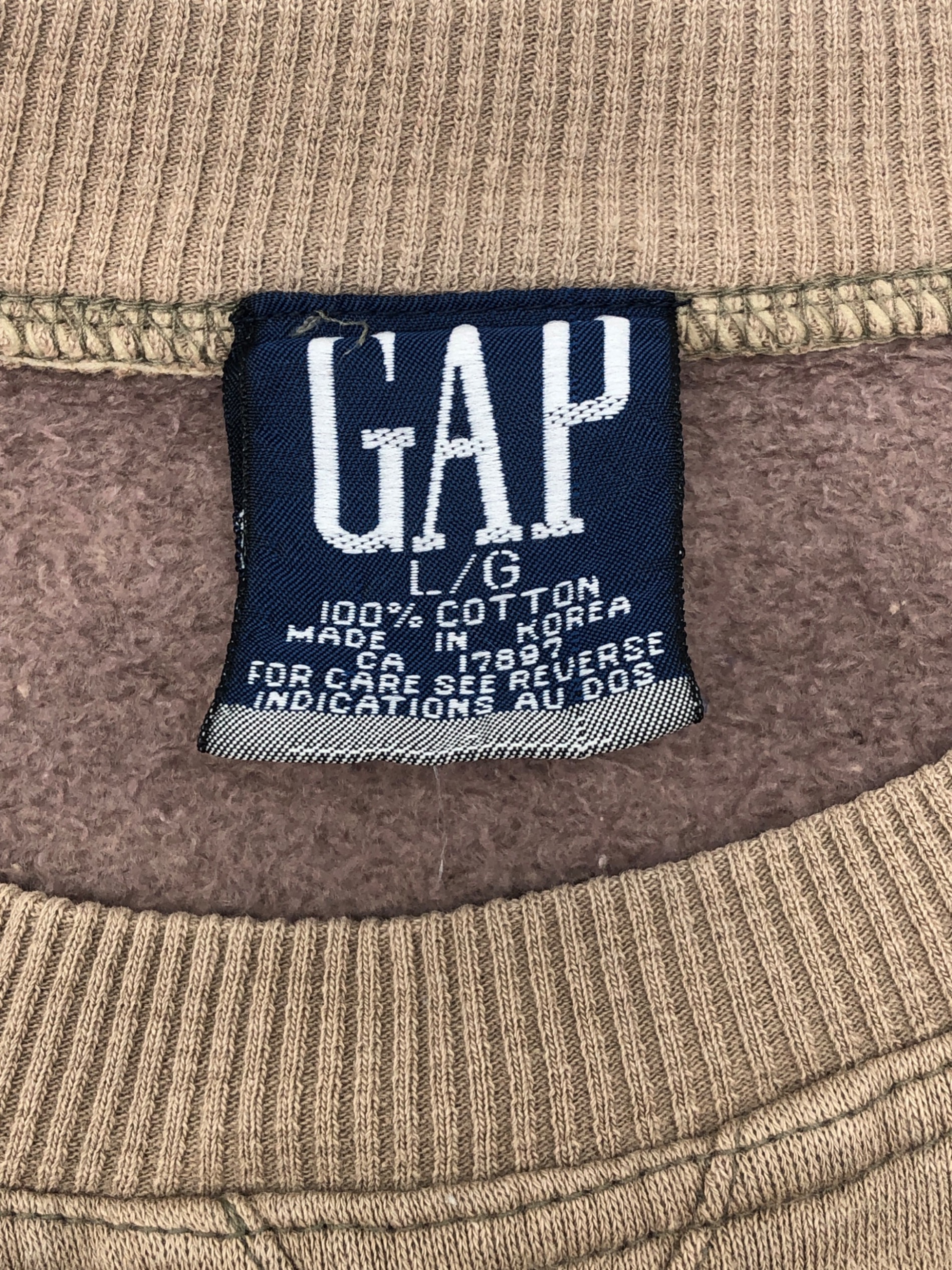 中古・古着通販】OLD GAP (オールドギャップ) 90s前Vロゴ刺繍
