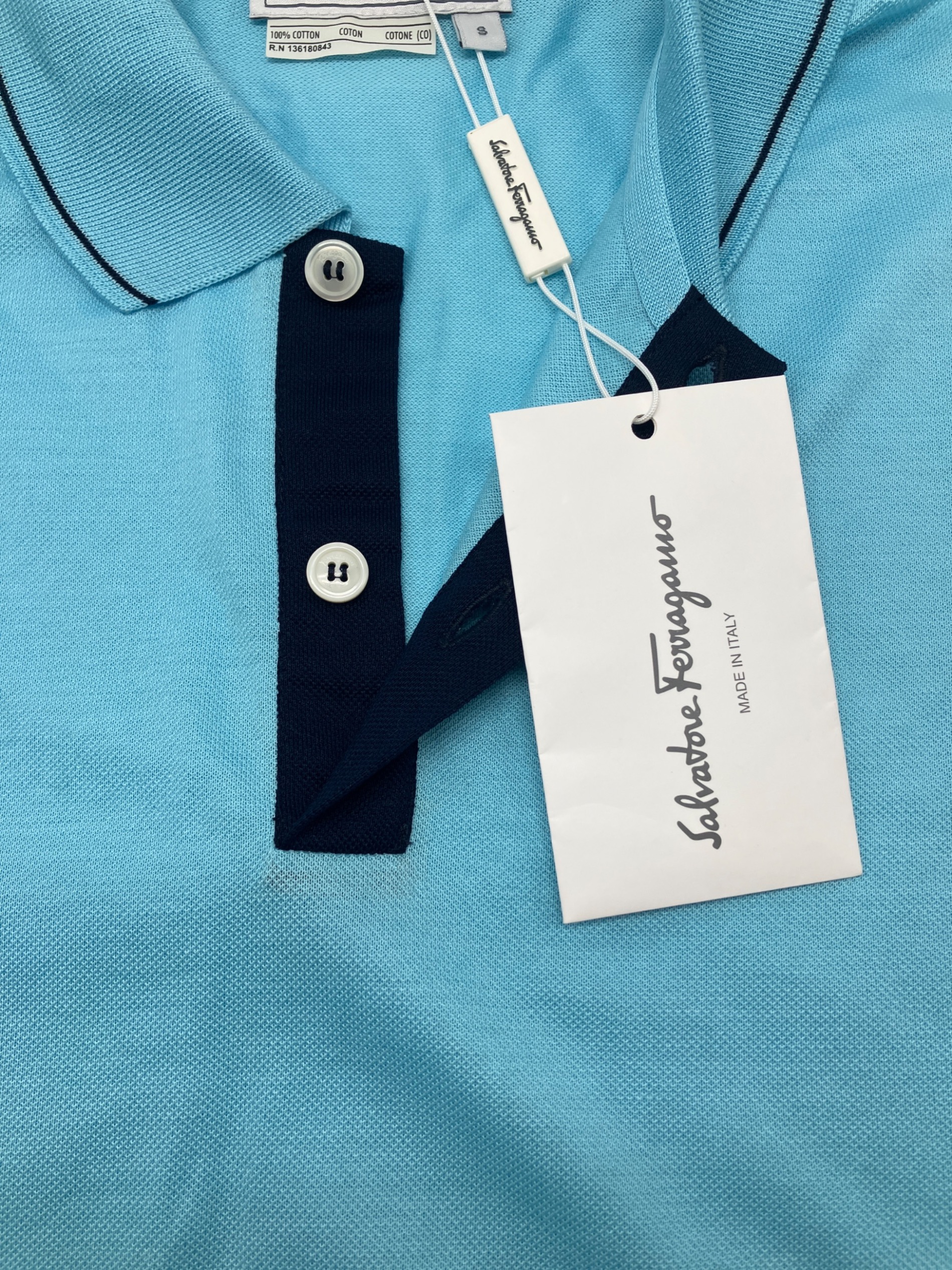 【新品タグ付き】Salvatore Ferragamo フェラガモ　ポロシャツ 楽天市場】Ferragamo フェラガモ（ポロシャツ｜トップス）：メンズ