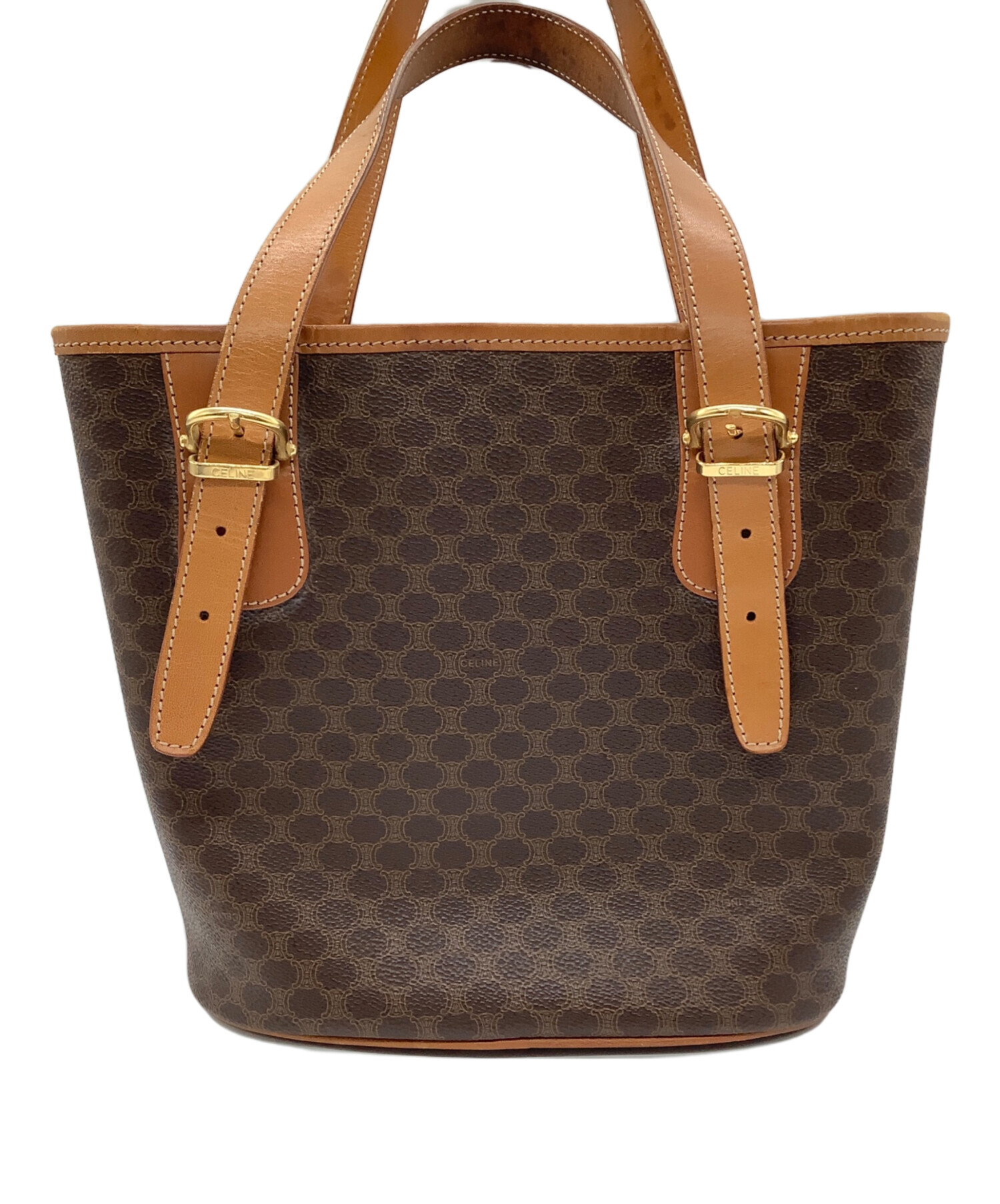 中古・古着通販】CELINE (セリーヌ) トートバッグ ブラウン｜ブランド 