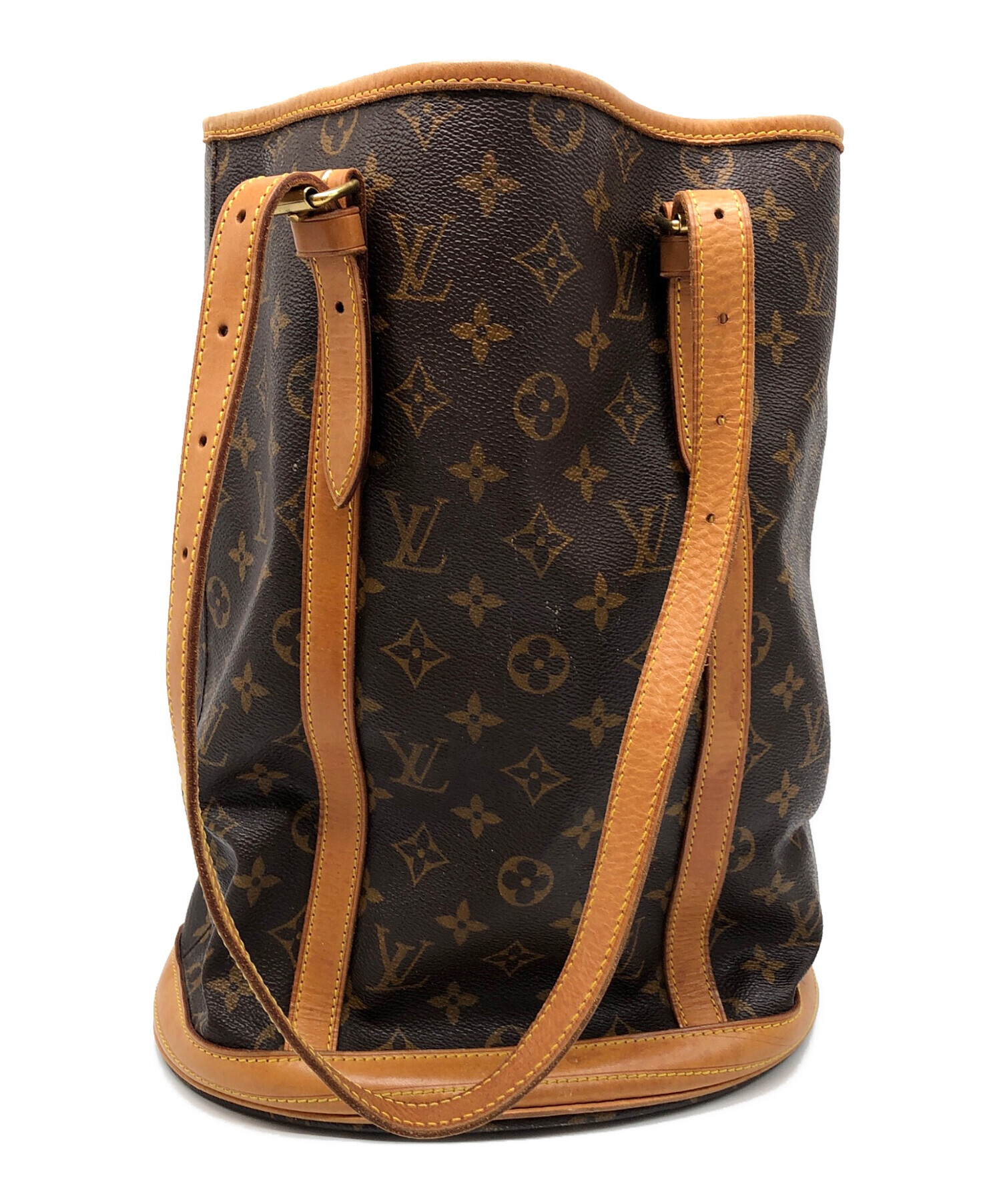 中古・古着通販】LOUIS VUITTON (ルイ ヴィトン) バケットGM ブラウン