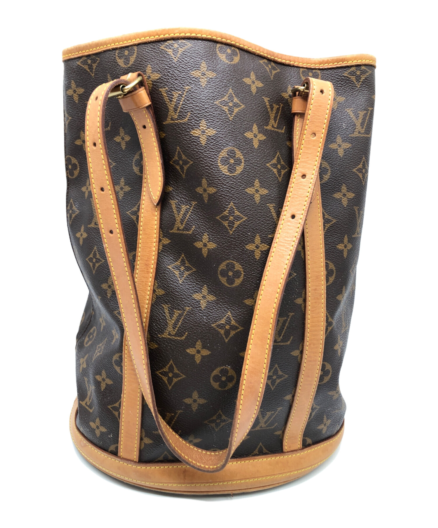 中古・古着通販】LOUIS VUITTON (ルイ ヴィトン) バケットGM ブラウン 