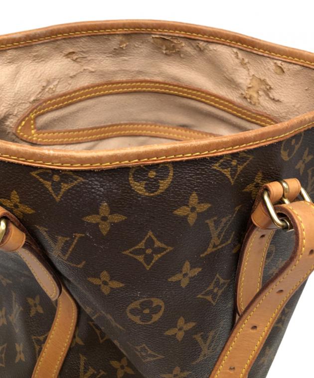中古・古着通販】LOUIS VUITTON (ルイ ヴィトン) バケットGM ブラウン