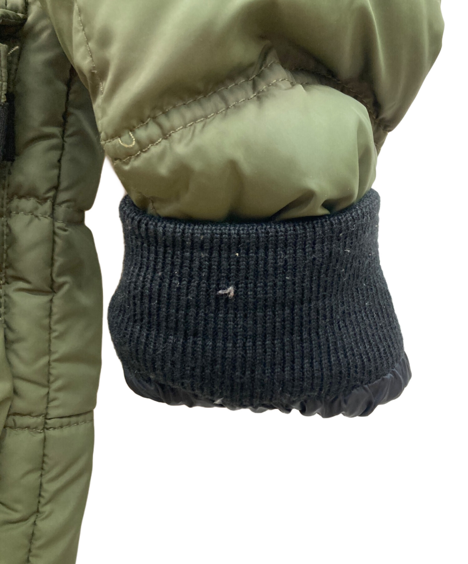 モンクレールダウンジャケット　MONCLER サイズ0（M）　カーキ 中古・古着通販】MONCLER (モンクレール) ダウンジャケット カーキ