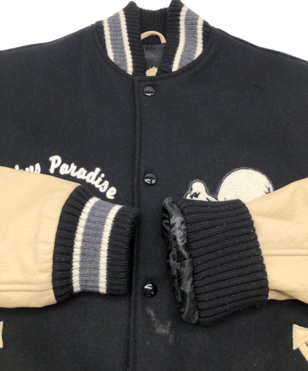 中古・古着通販】JKPD (ジャンキーパラダイス) 袖レザースタジャン 