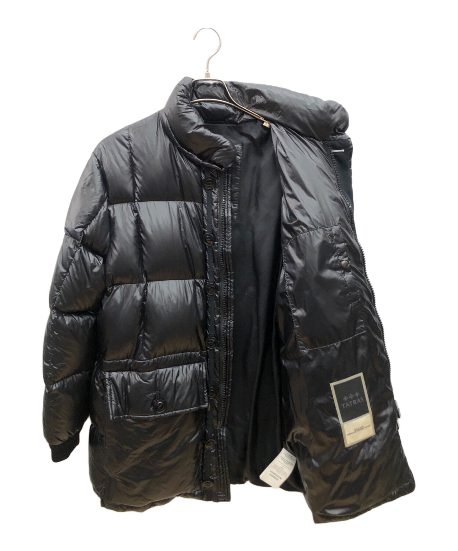 中古・古着通販】TATRAS (タトラス) ダウンジャケット ブラック サイズ 