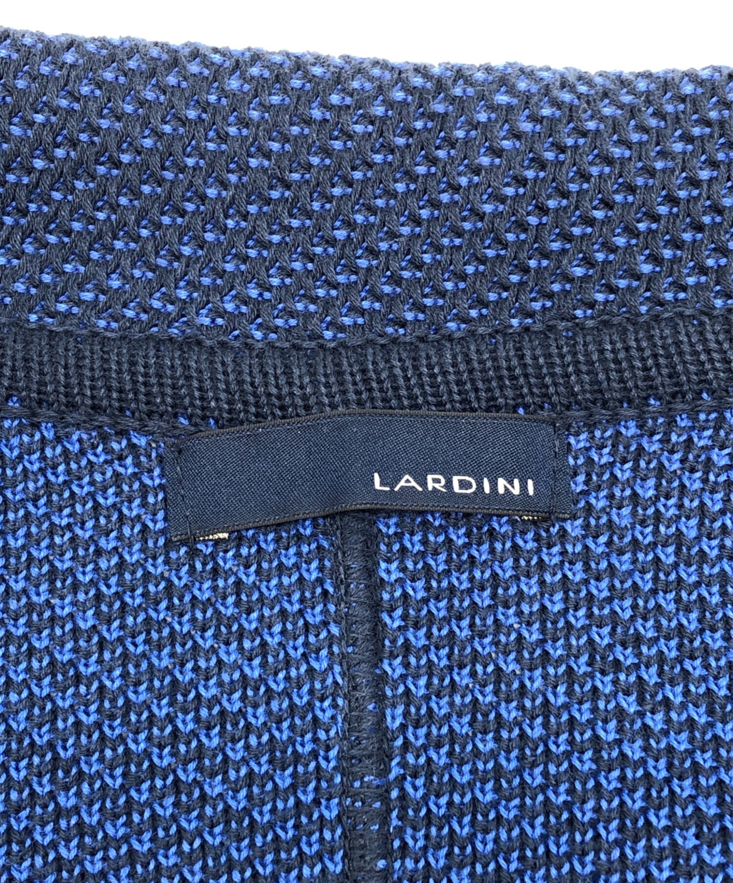 中古・古着通販】LARDINI (ラルディーニ) ニットテーラードジャケット