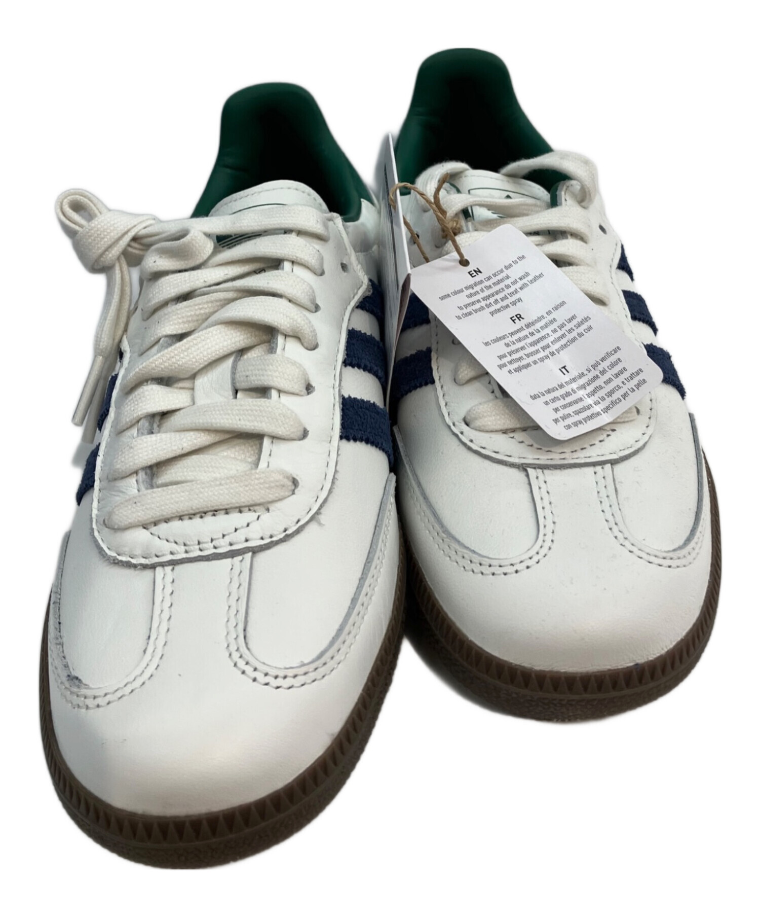 中古・古着通販】adidas (アディダス) SAMBA OG ホワイト×ブルー 
