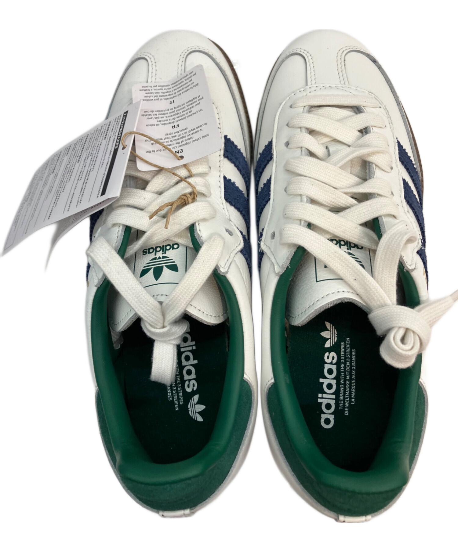 中古・古着通販】adidas (アディダス) SAMBA OG ホワイト×ブルー 