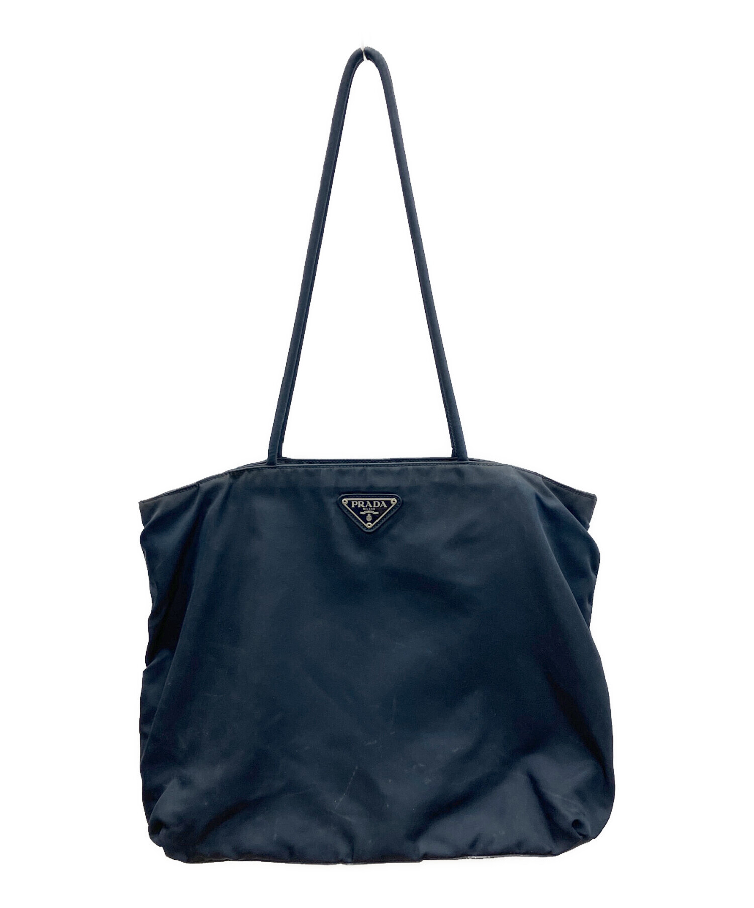 中古・古着通販】PRADA (プラダ) ナイロントートバッグ ブラック