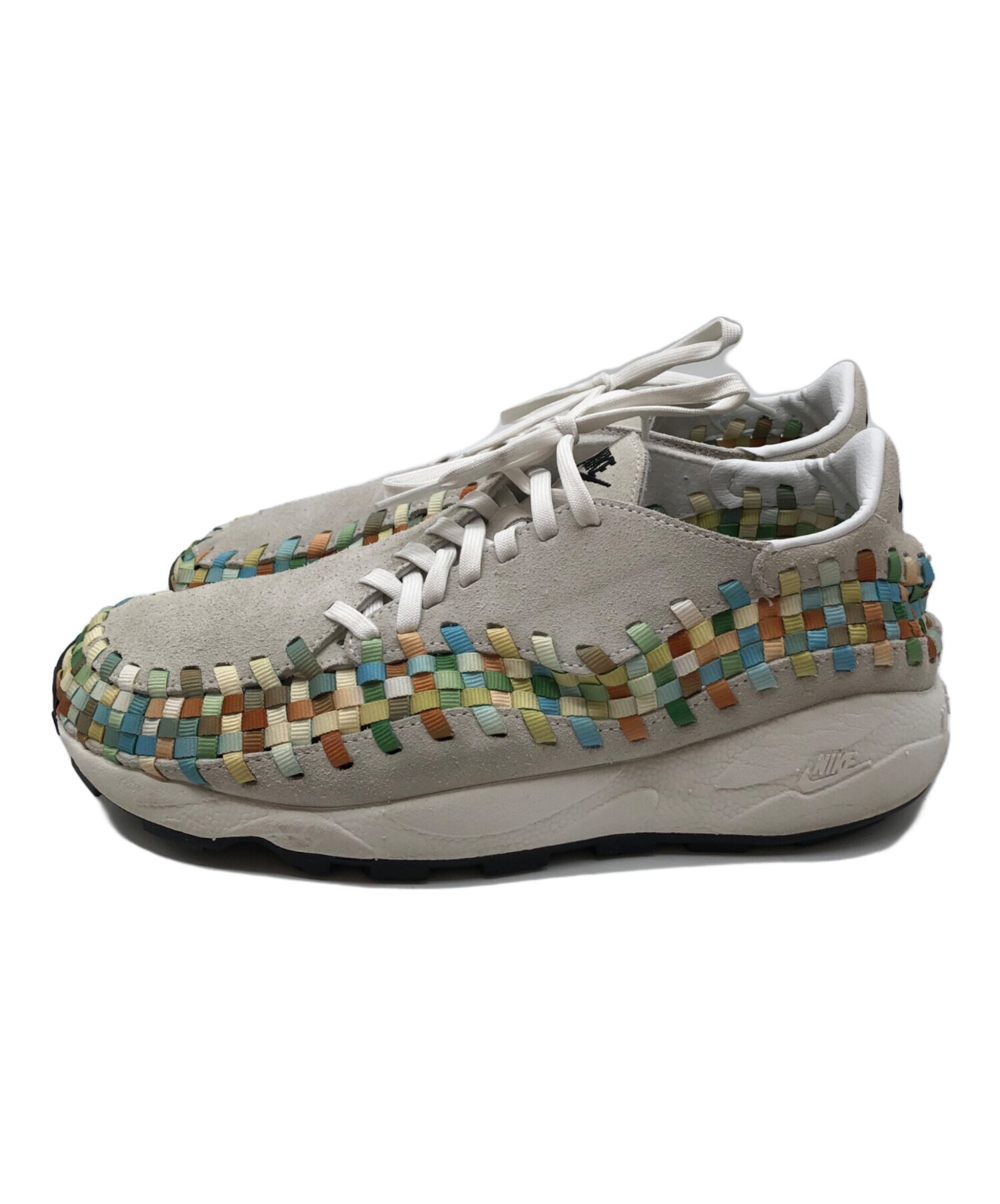 中古・古着通販】NIKE (ナイキ) AIR FOOTSCAPE WOVEN グレー×マルチ 