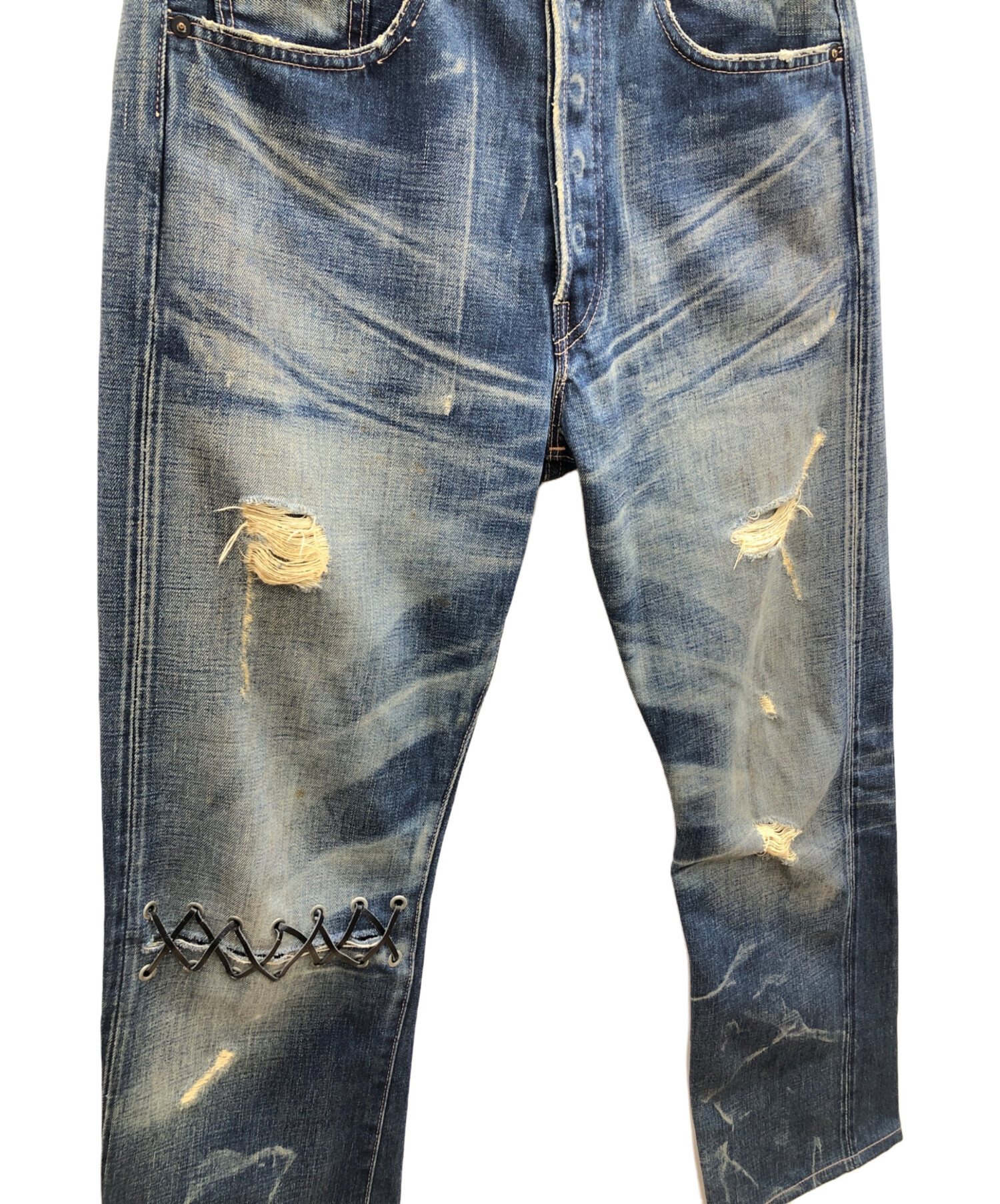 中古・古着通販】LEVI'S VINTAGE CLOTHING 00s復刻S501XXセルビッチ