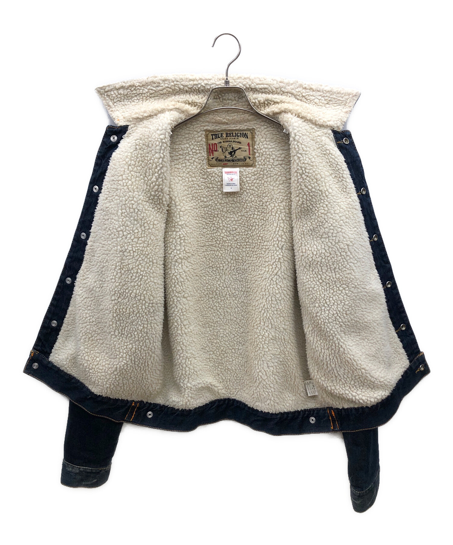 中古・古着通販】TRUE RELIGION (トゥルー レリジョン) 裏ボア