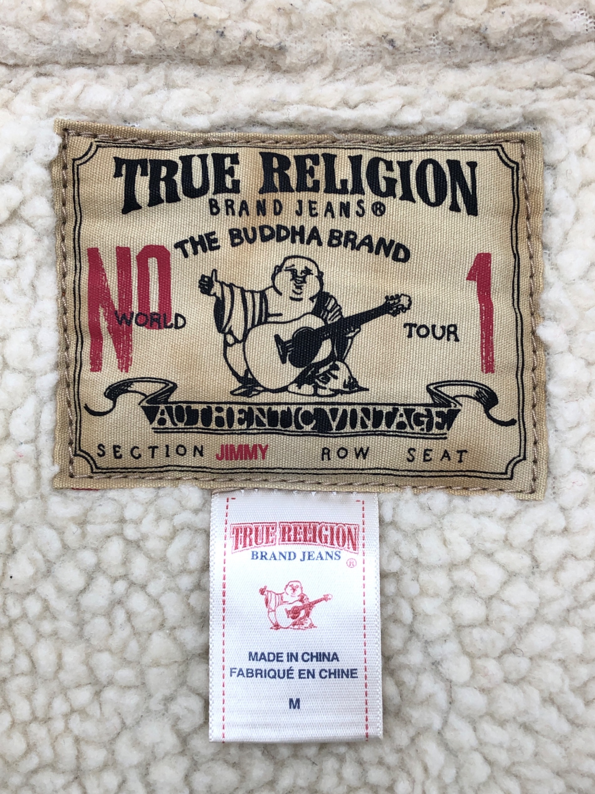 中古・古着通販】TRUE RELIGION (トゥルー レリジョン) 裏ボア
