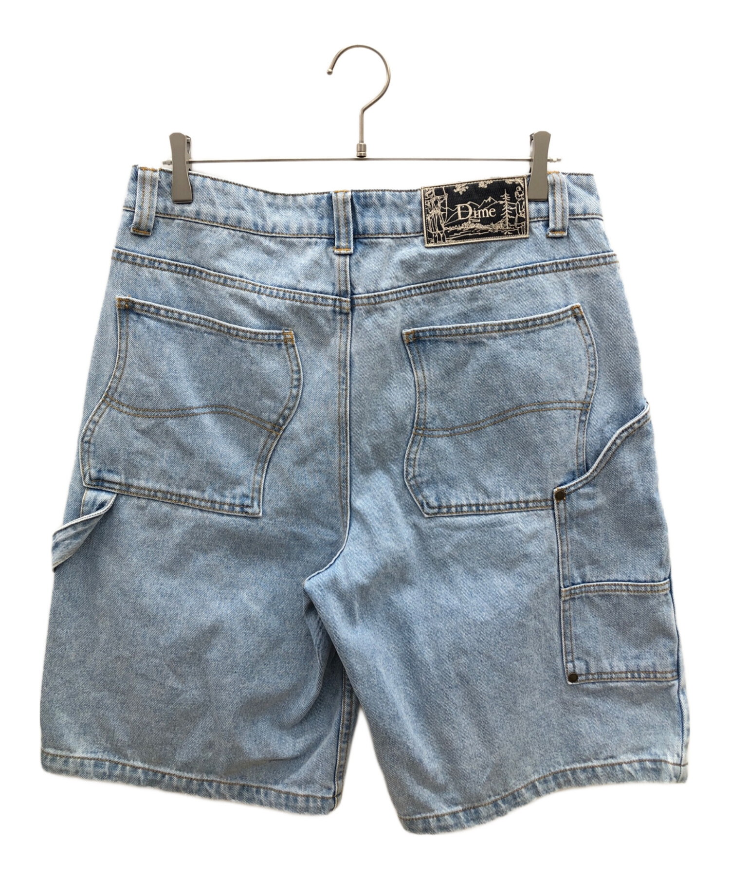 中古・古着通販】Dime (ダイム) デニムハーフパンツ Carpenter Denim