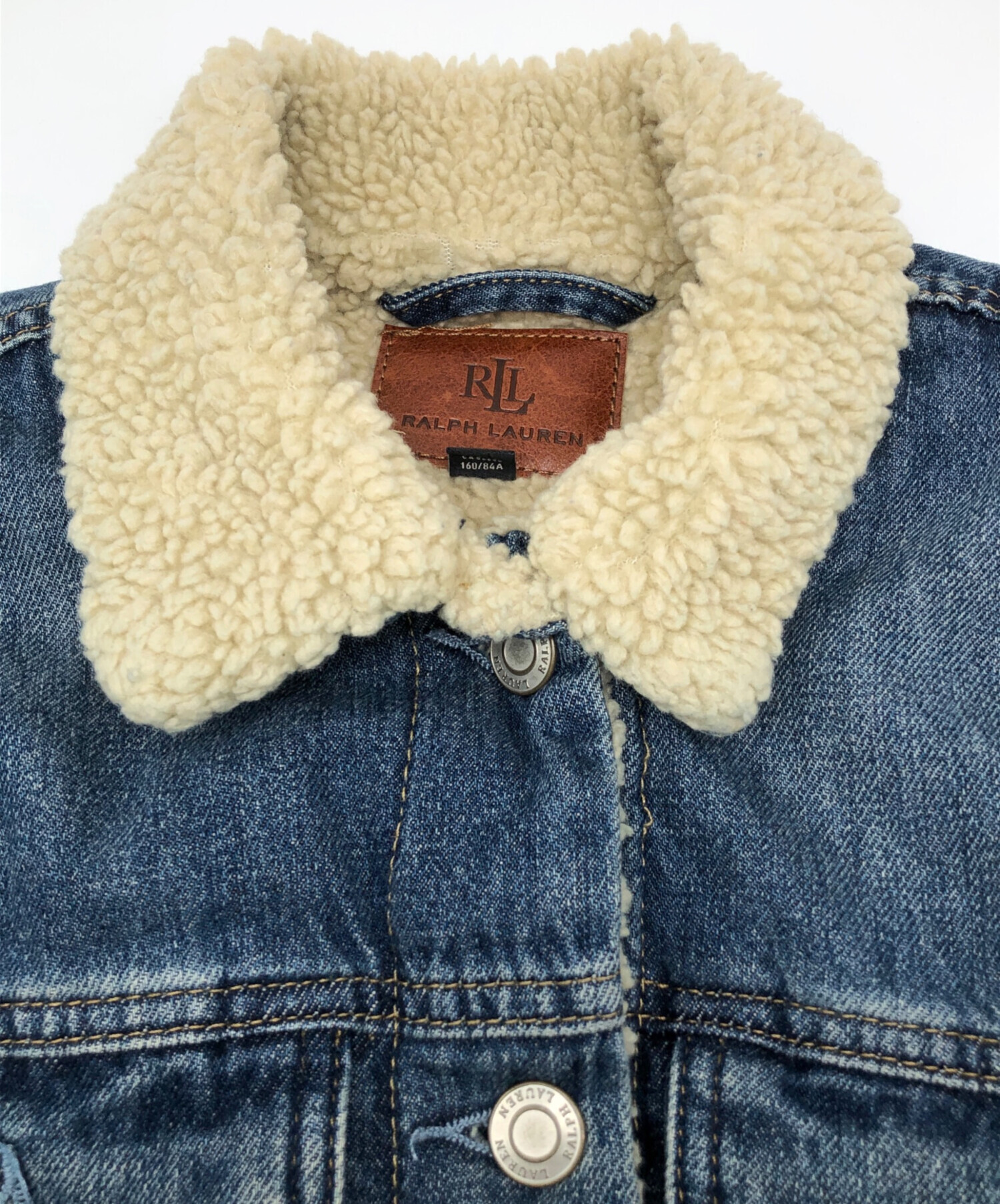 中古・古着通販】RALPH LAUREN (ラルフローレン) 裏ボアデニム