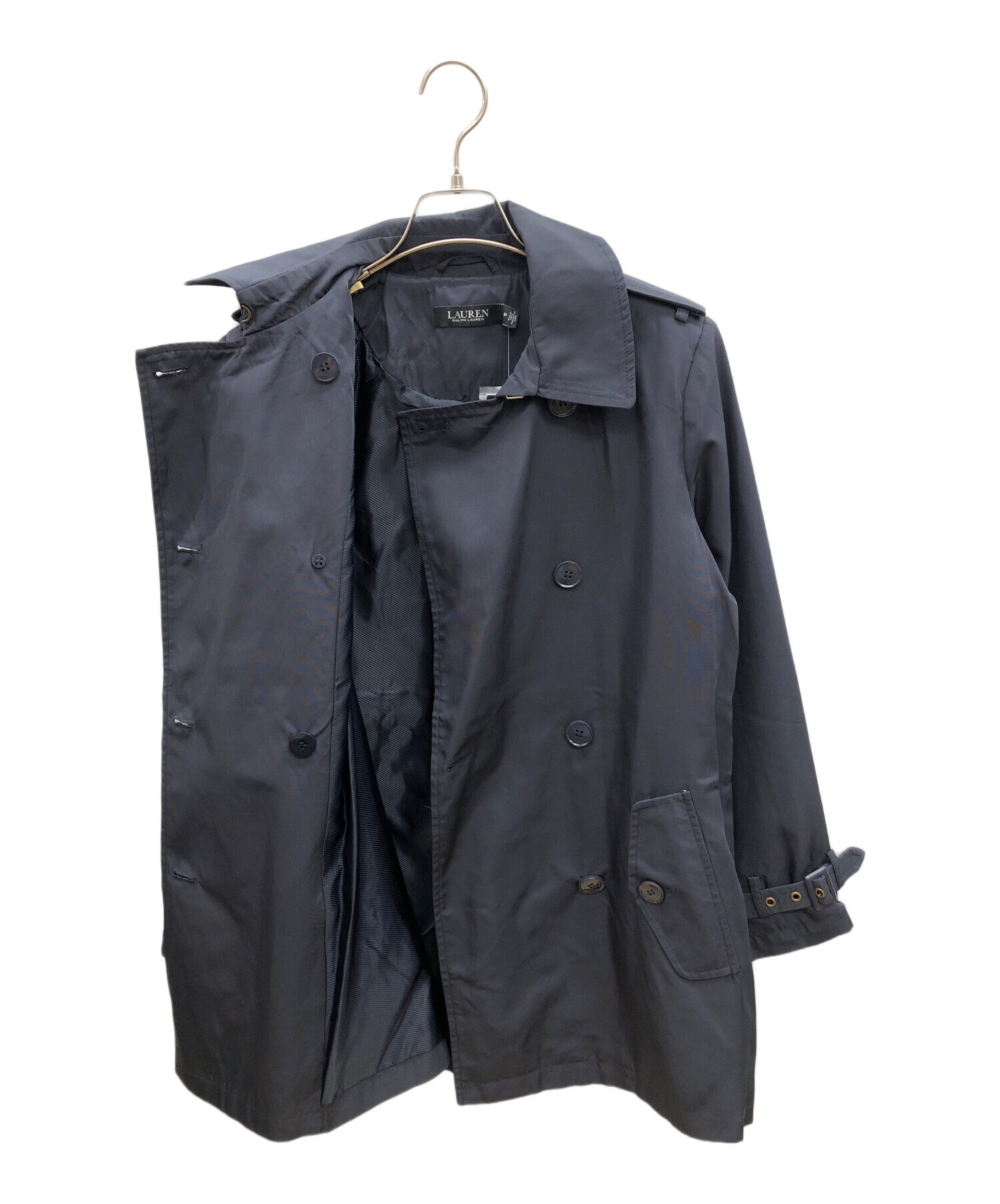 Polo Ralph Laurenトレンチコート ネイビー 中古・古着通販】RALPH LAUREN (ラルフローレン) トレンチコート