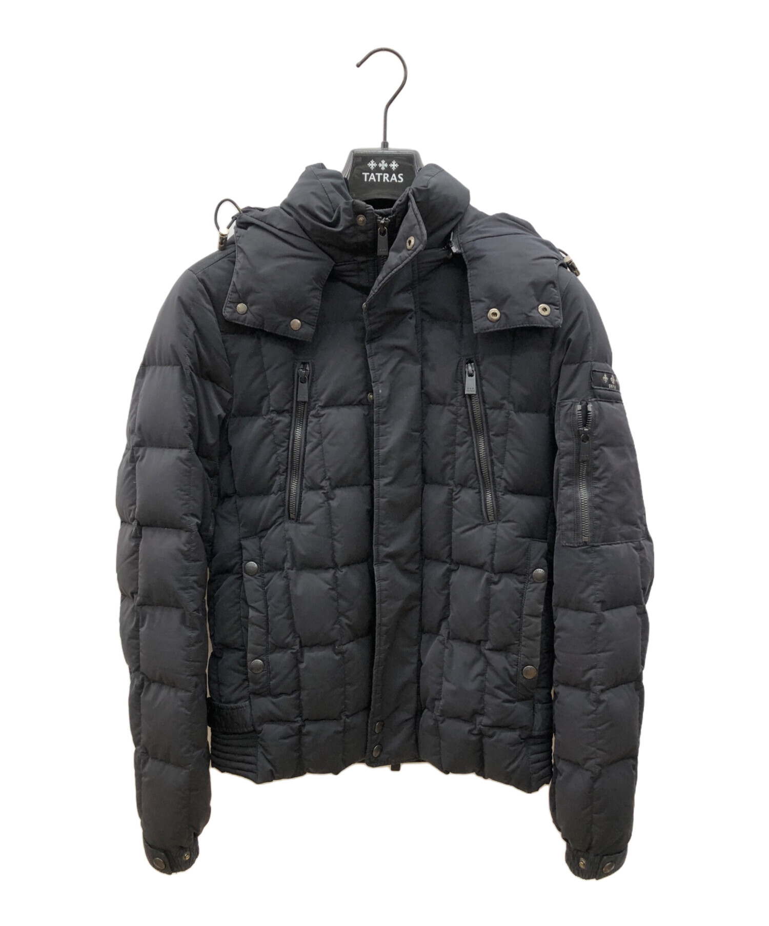 中古・古着通販】TATRAS (タトラス) ダウンジャケット ブラック サイズ