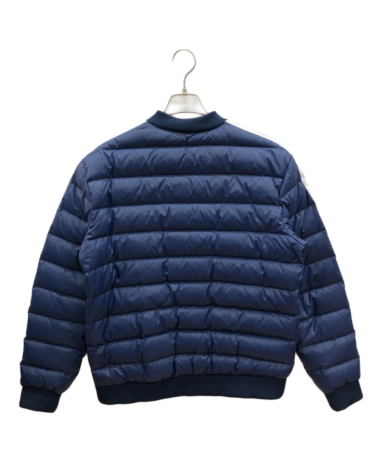 adidas アディダス ダウンジャケット ネイビー L 中古・古着通販】adidas (アディダス) ダウンジャケット ネイビー