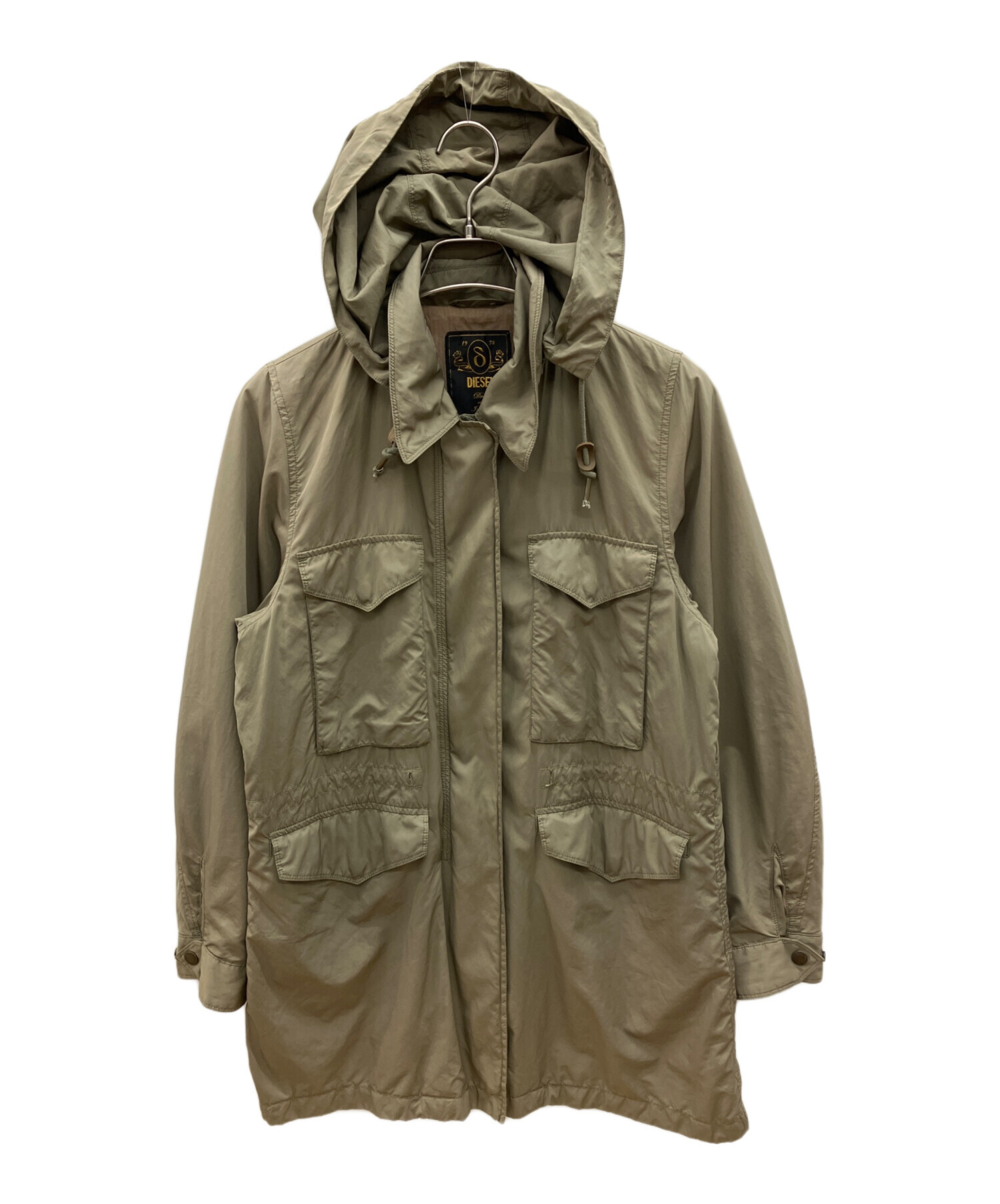 中古・古着通販】DIESEL (ディーゼル) ミリタリーモッズコート Y2K