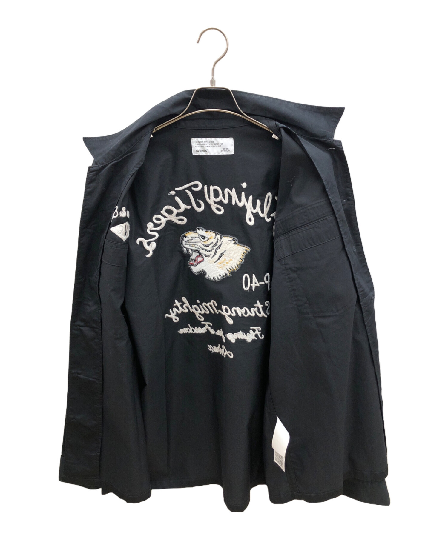 中古・古着通販】AVIREX (アヴィレックス) 長袖シャツ FLYING TIGERS