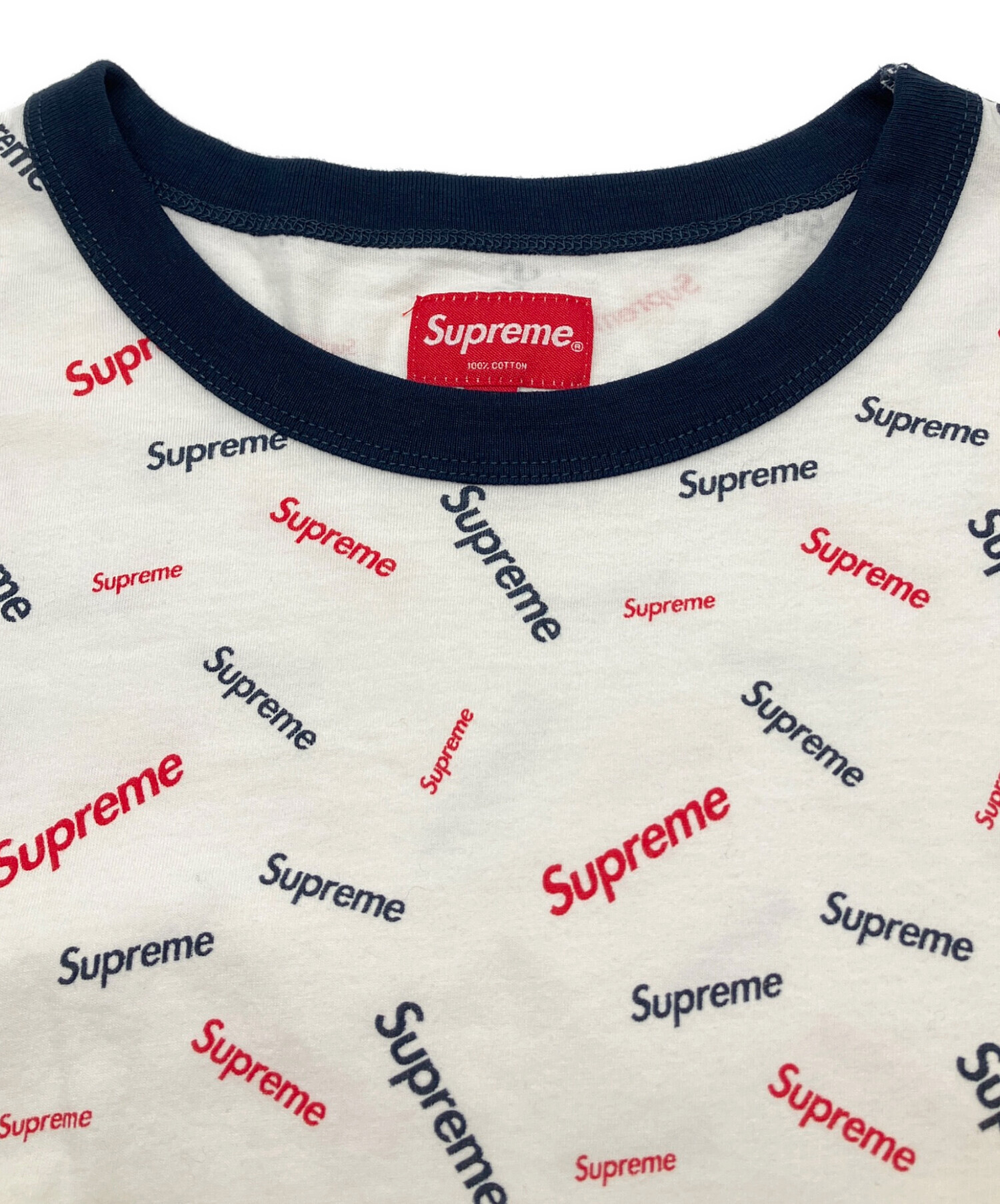 中古・古着通販】SUPREME (シュプリーム) 半袖カットソー 総柄