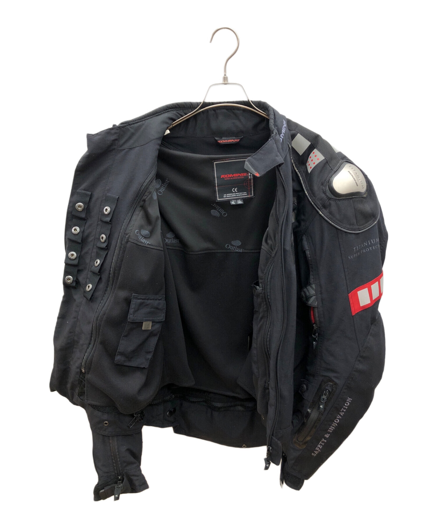 中古・古着通販】komine (コミネ) プロテクタージャケット ブラック 