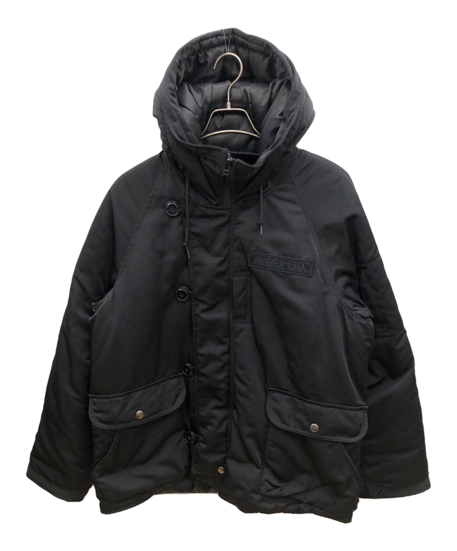 AVIREX アヴィレックス☆HB HOODIE JKT☆フーデッド☆中綿 AVIREX