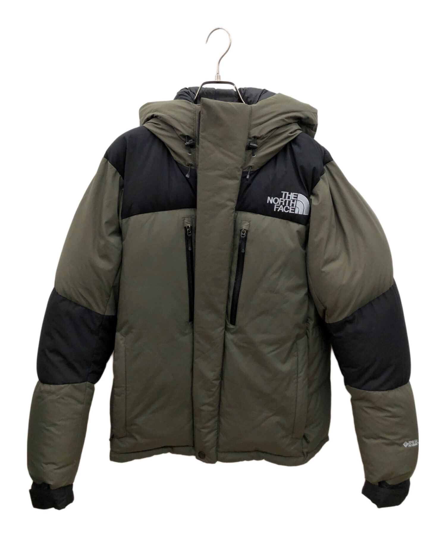 THE NORTH FACE フード付きダウンジャケット 90サイズ カーキ 中古・古着通販】THE NORTH FACE (ザ ノース フェイス) ダウン