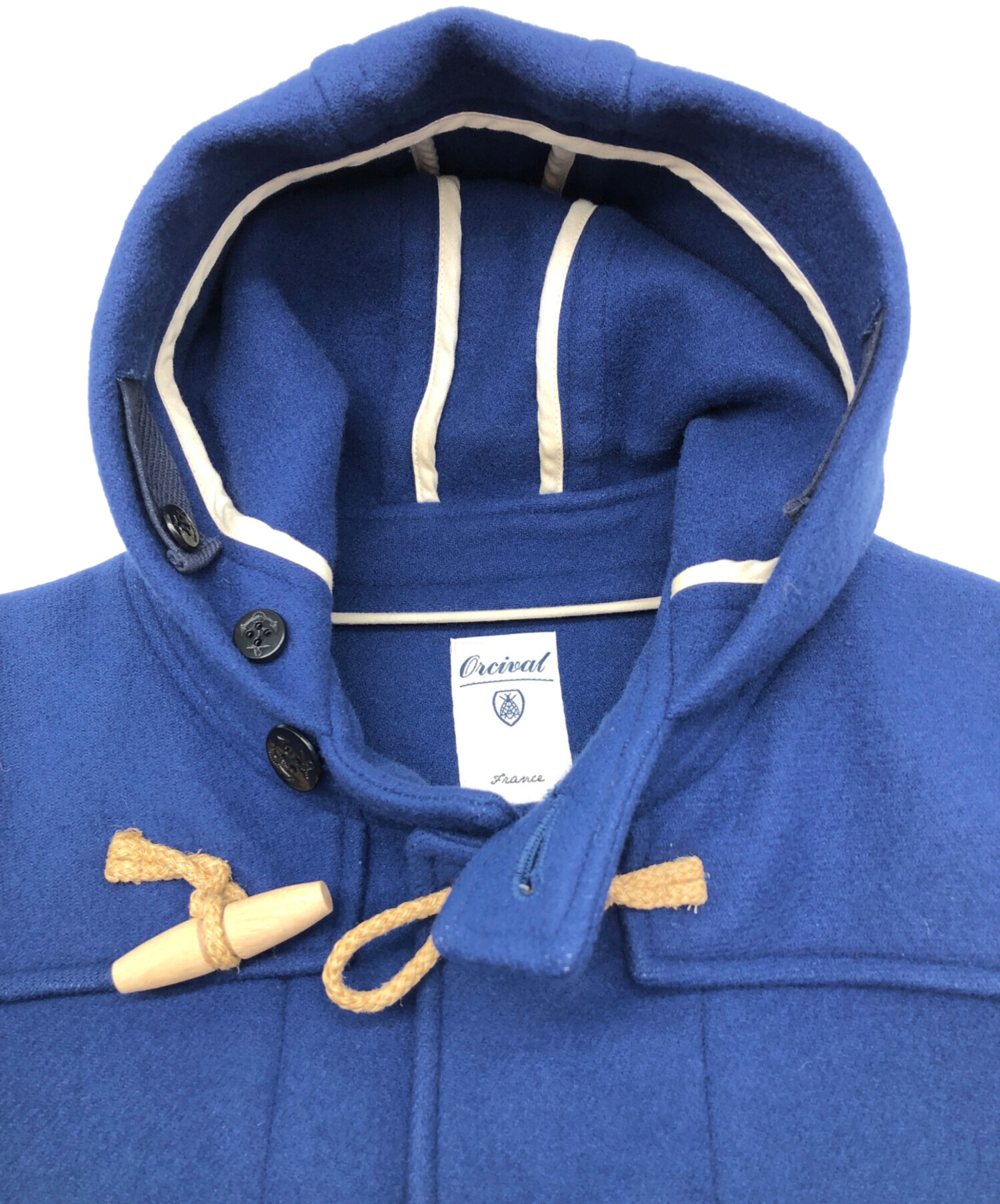 中古・古着通販】ORCIVAL (オーシバル) ダッフルコート ブルー