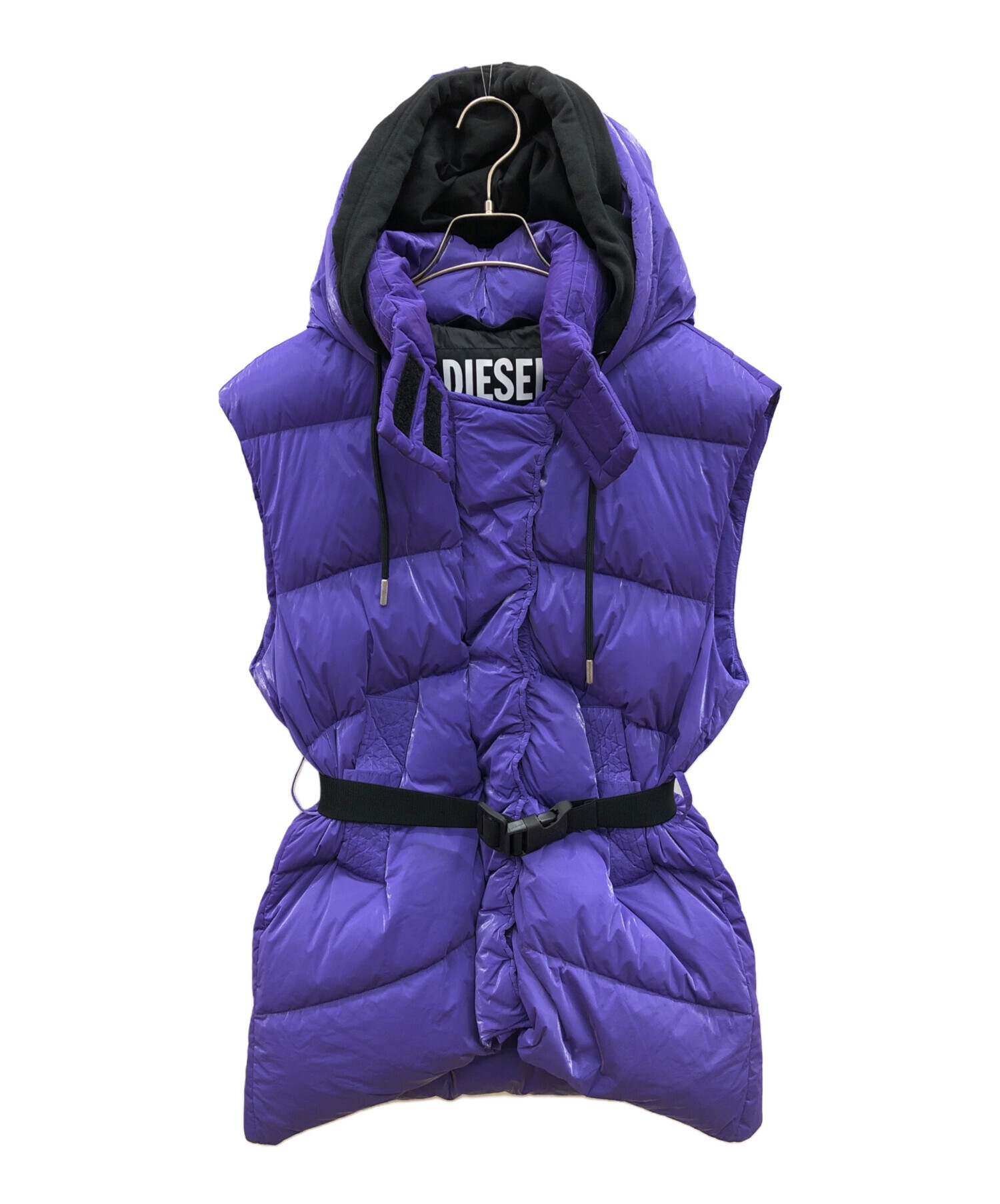 中古・古着通販】DIESEL (ディーゼル) 中綿ベスト パープル サイズ:XXS 