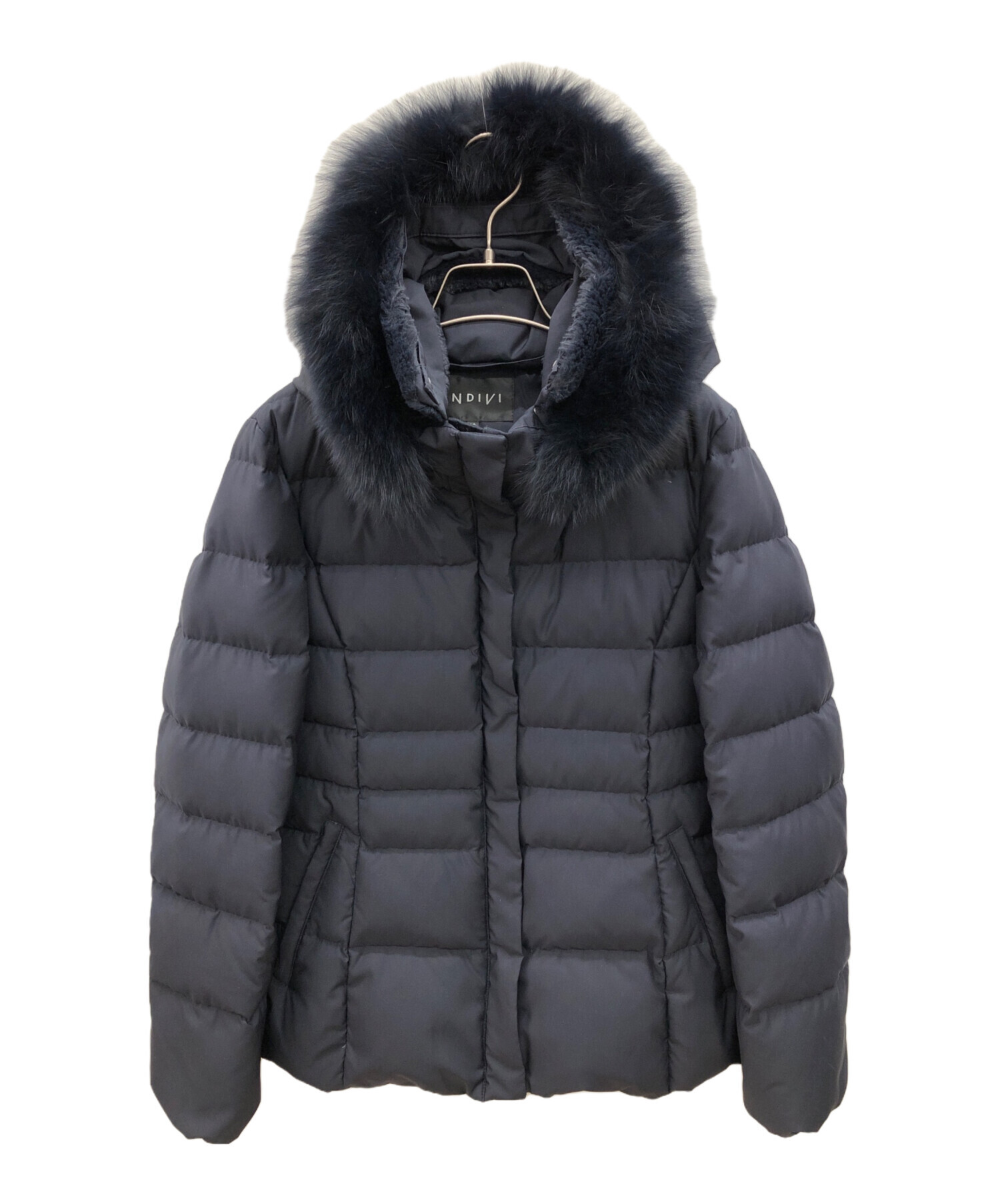 中古・古着通販】INDIVI (インディヴィ) ダウンジャケット ネイビー