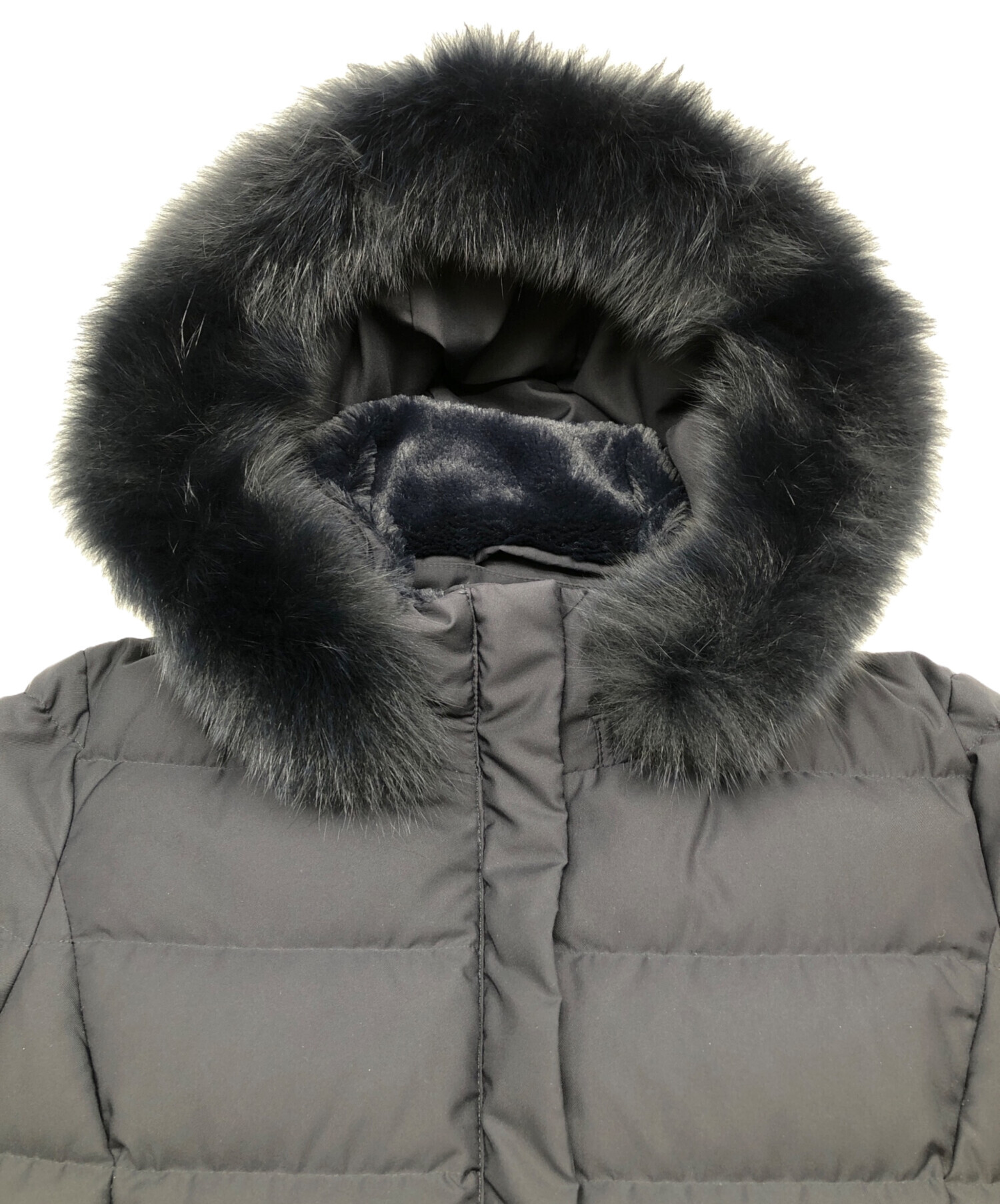 中古・古着通販】INDIVI (インディヴィ) ダウンジャケット ネイビー