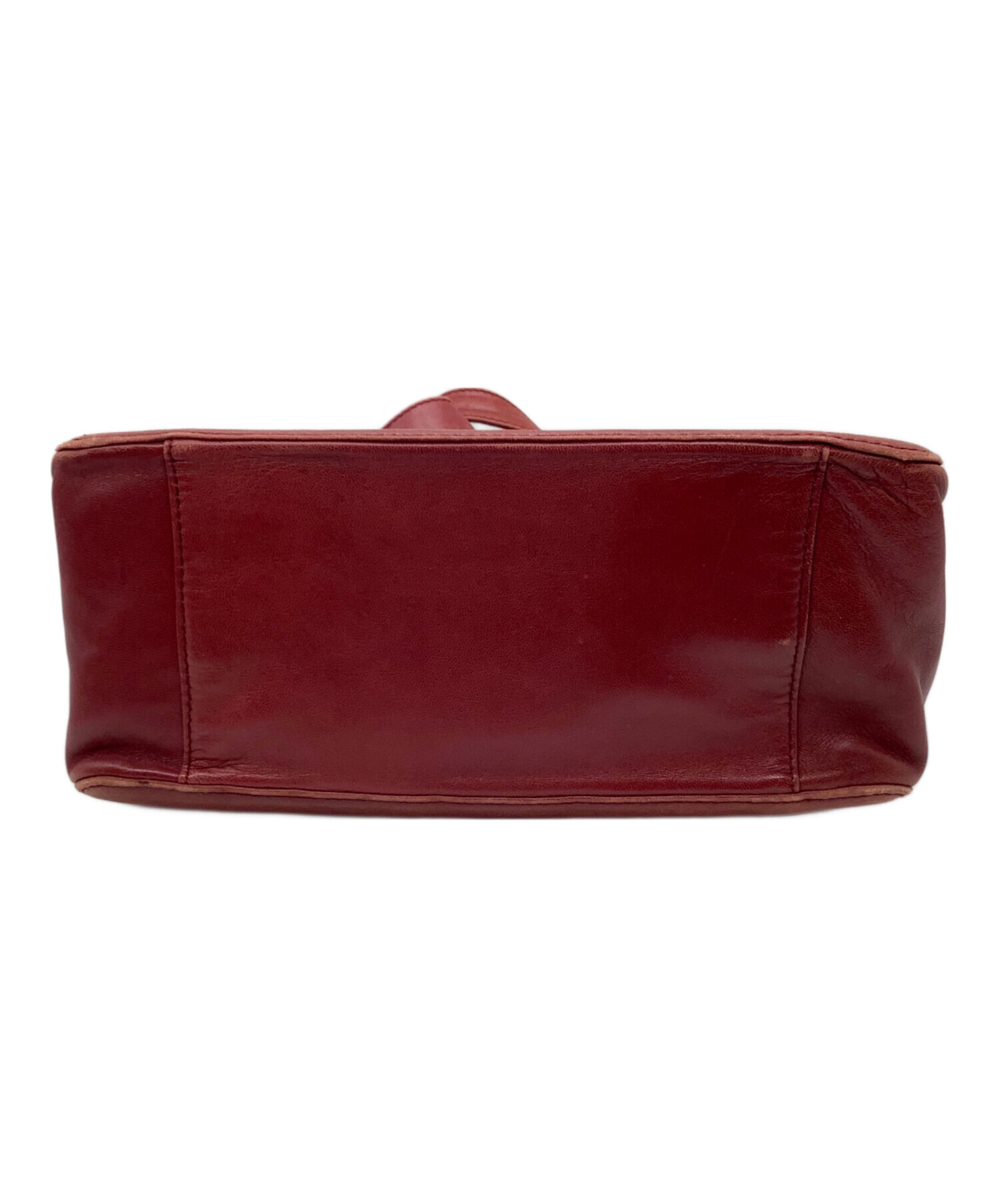 中古・古着通販】LOEWE (ロエベ) ハンドバッグ ワインレッド｜ブランド