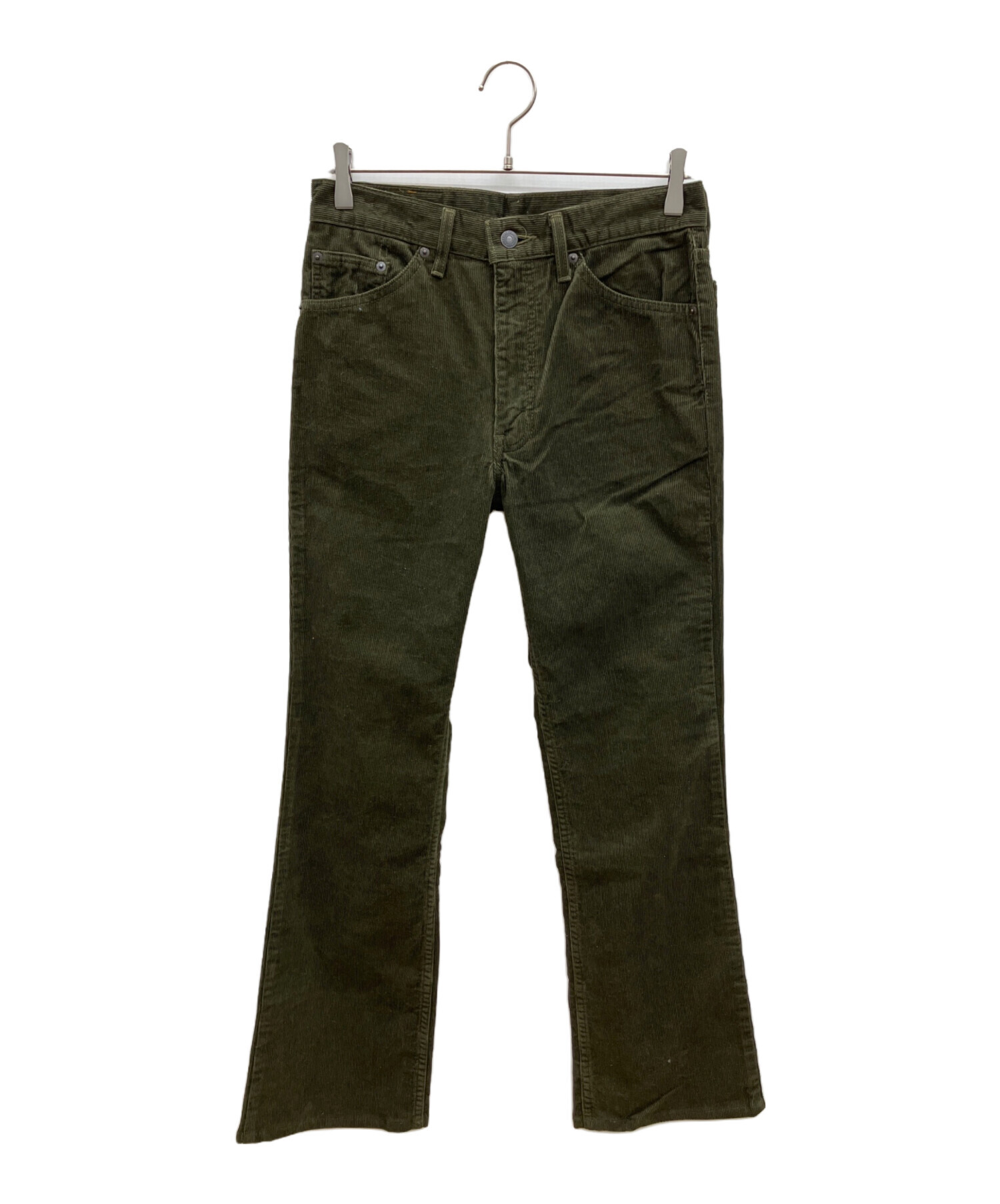 希少 90s リーバイス 517 ブーツカット W30 濃カーキ オリーブ 廃盤 中古・古着通販】LEVI'S (リーバイス) 90s 517ブーツカット