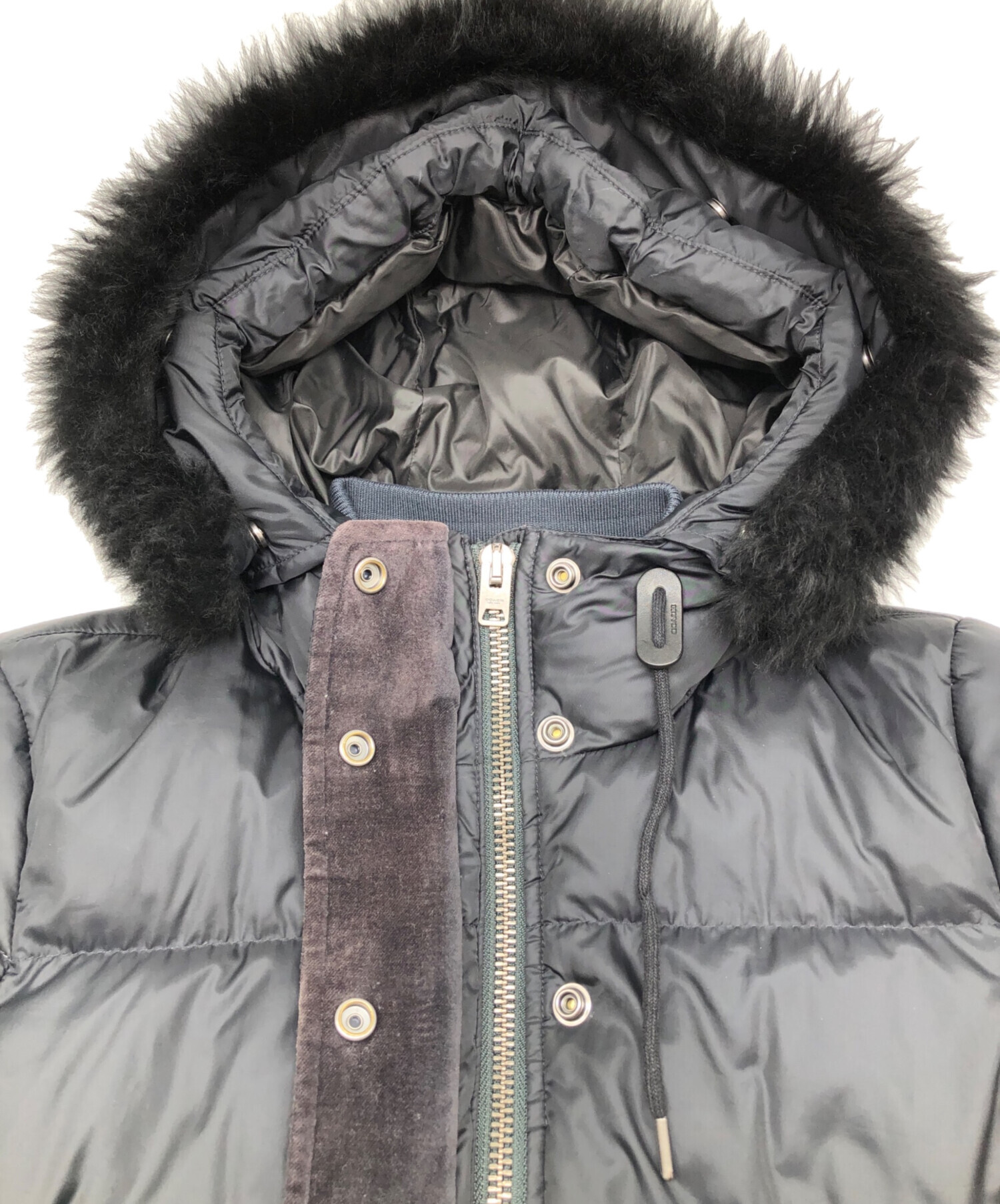 中古・古着通販】COACH (コーチ) ダウンコート ブラック サイズ:XS