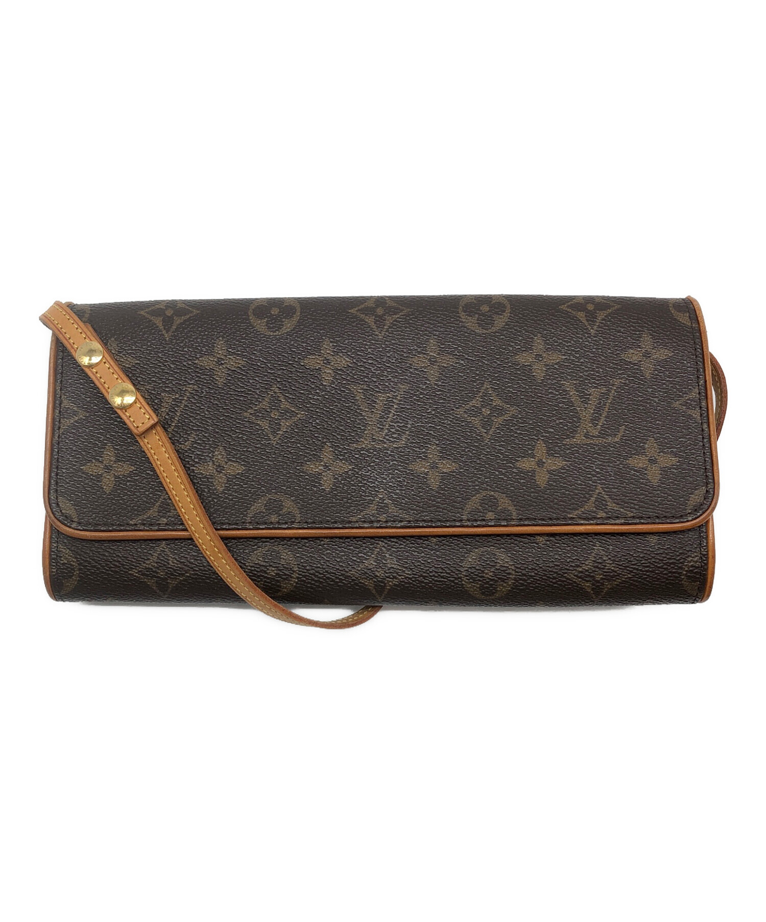Louis Vuitton モノグラム♡ポシェットツインGM♡USED品 中古・古着通販】LOUIS VUITTON (ルイ ヴィトン) ポシェットツインGM