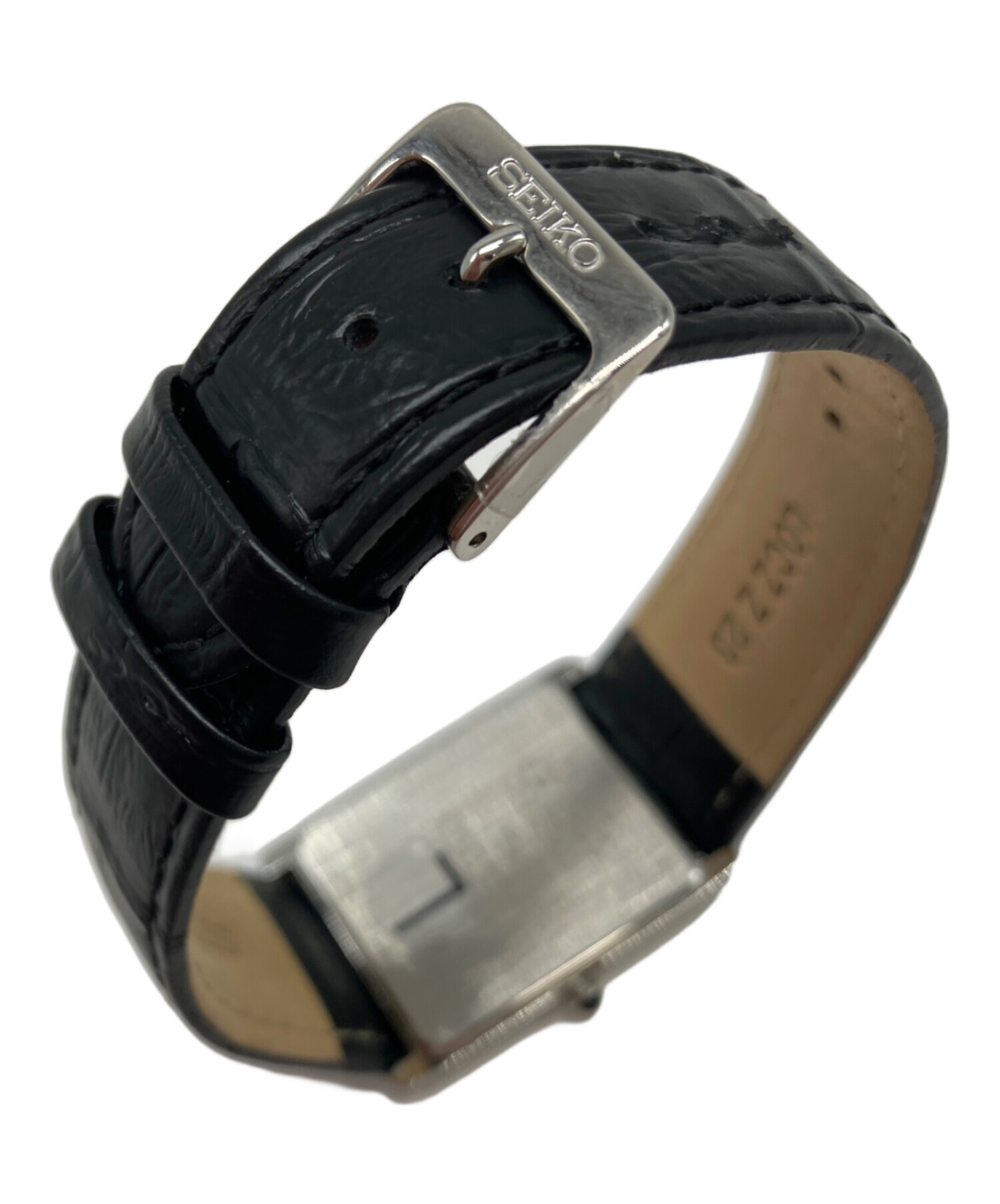 中古・古着通販】SEIKO (セイコー) 腕時計 ブラック｜ブランド・古着 