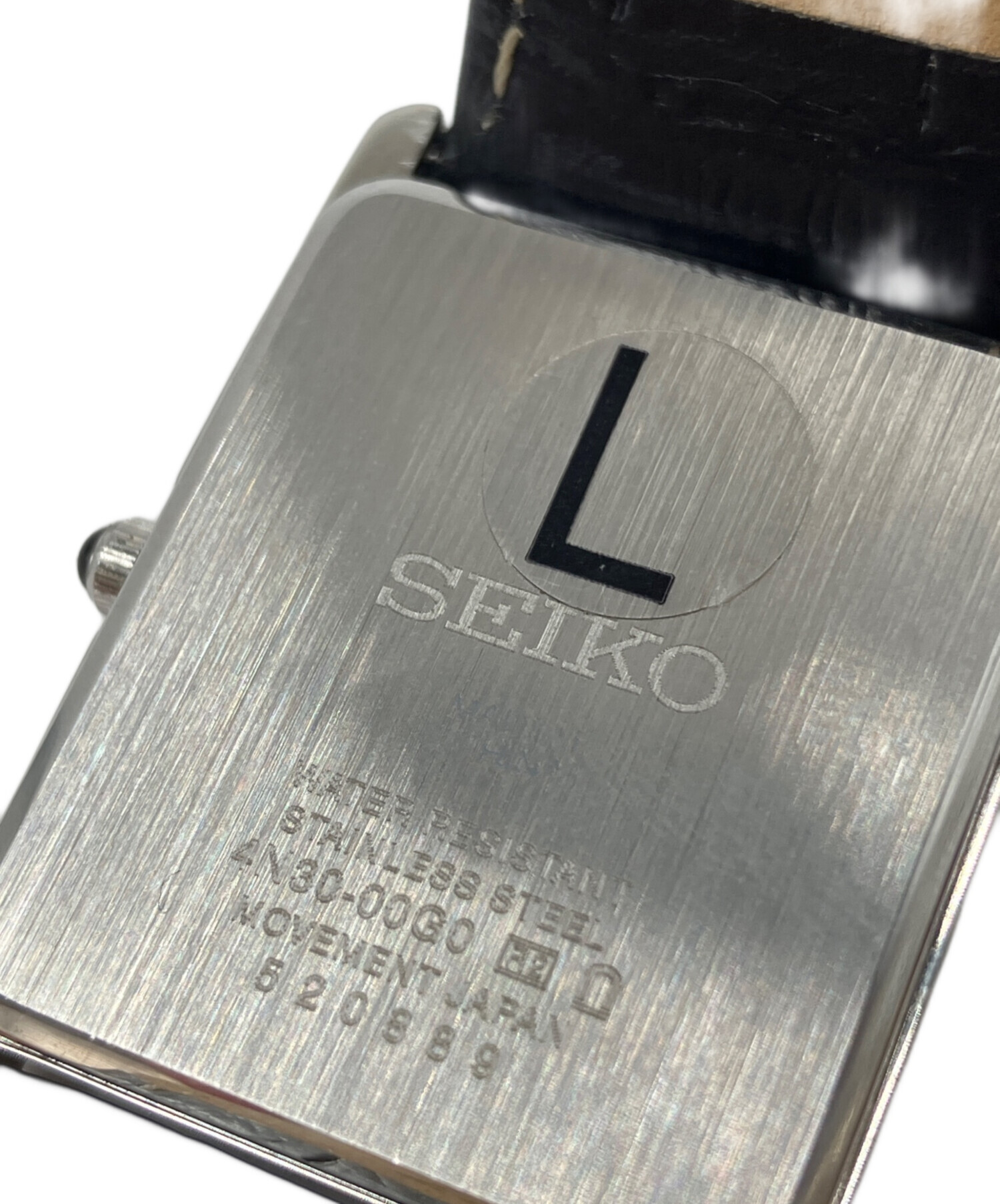 中古・古着通販】SEIKO (セイコー) 腕時計 ブラック｜ブランド・古着 