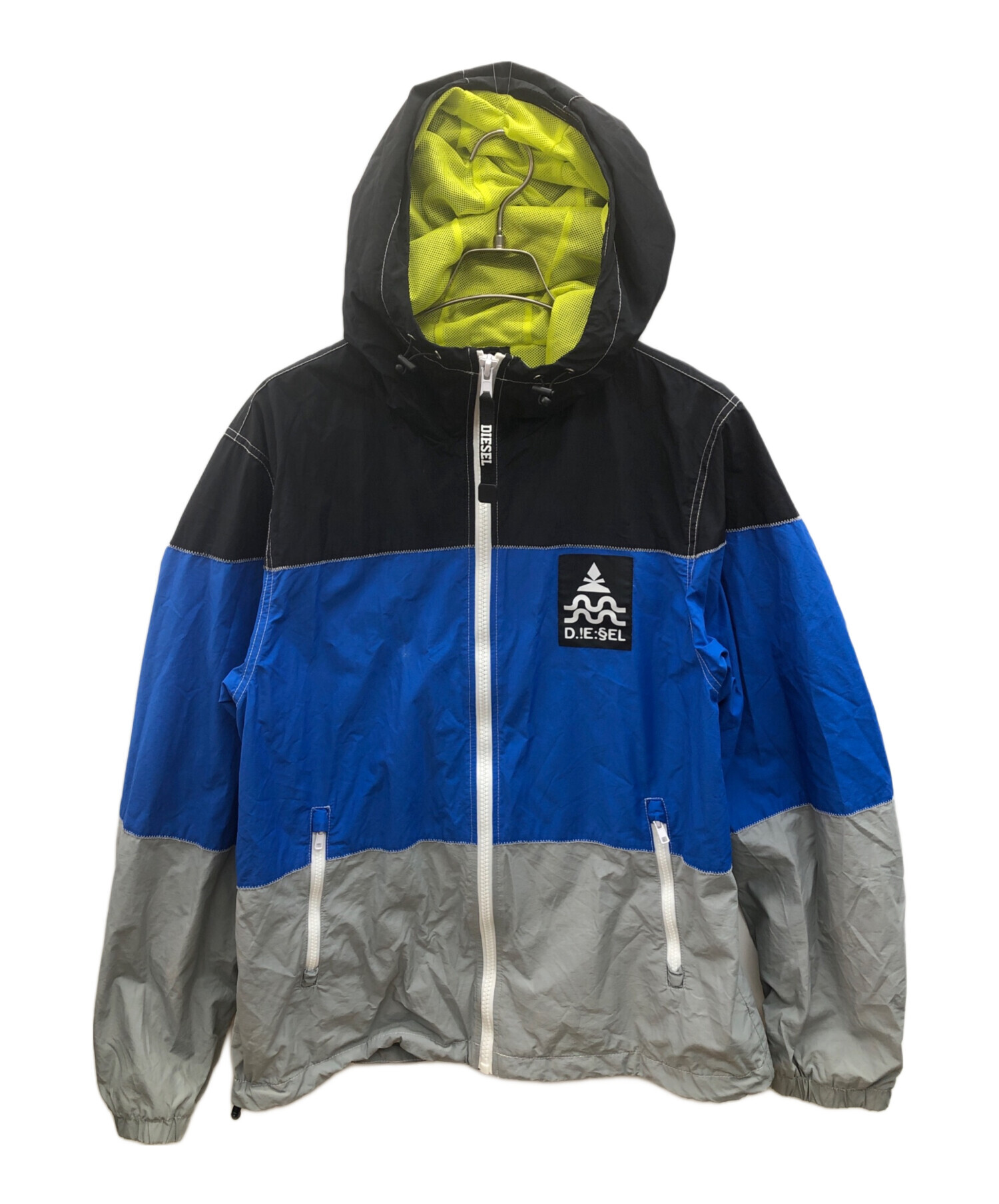 中古・古着通販】DIESEL (ディーゼル) ウインドブレーカー ブルー